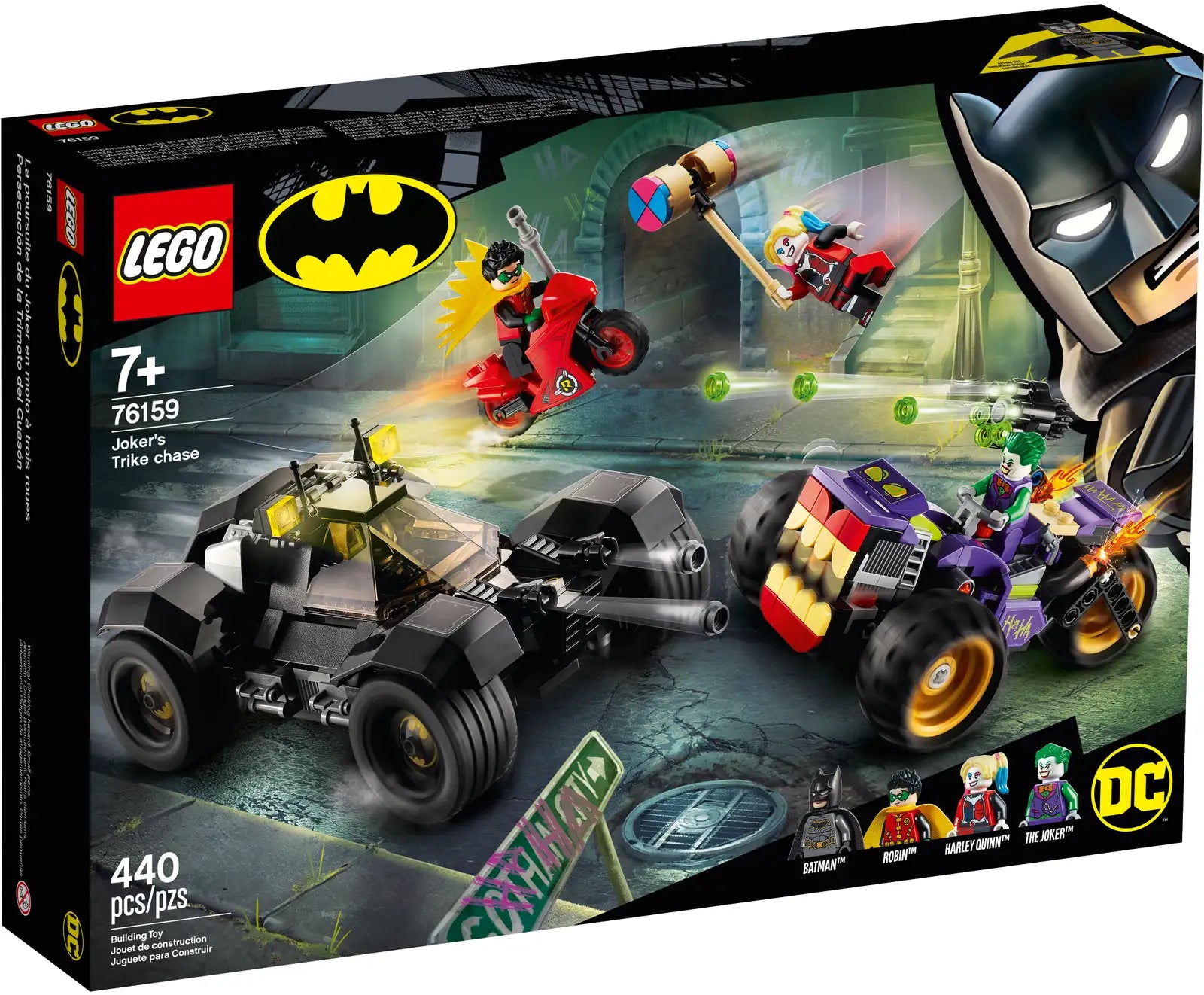 LEGO DC Comics Joker's Trike Chase Set (76159)