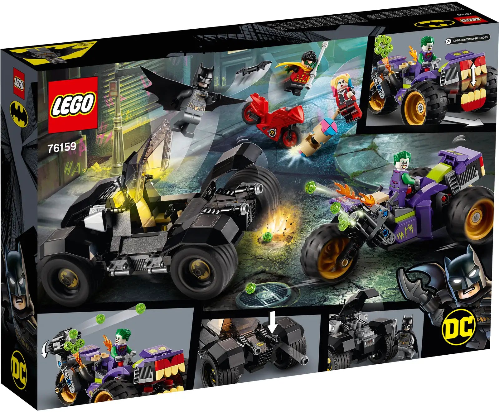 LEGO DC Comics Joker's Trike Chase Set (76159)