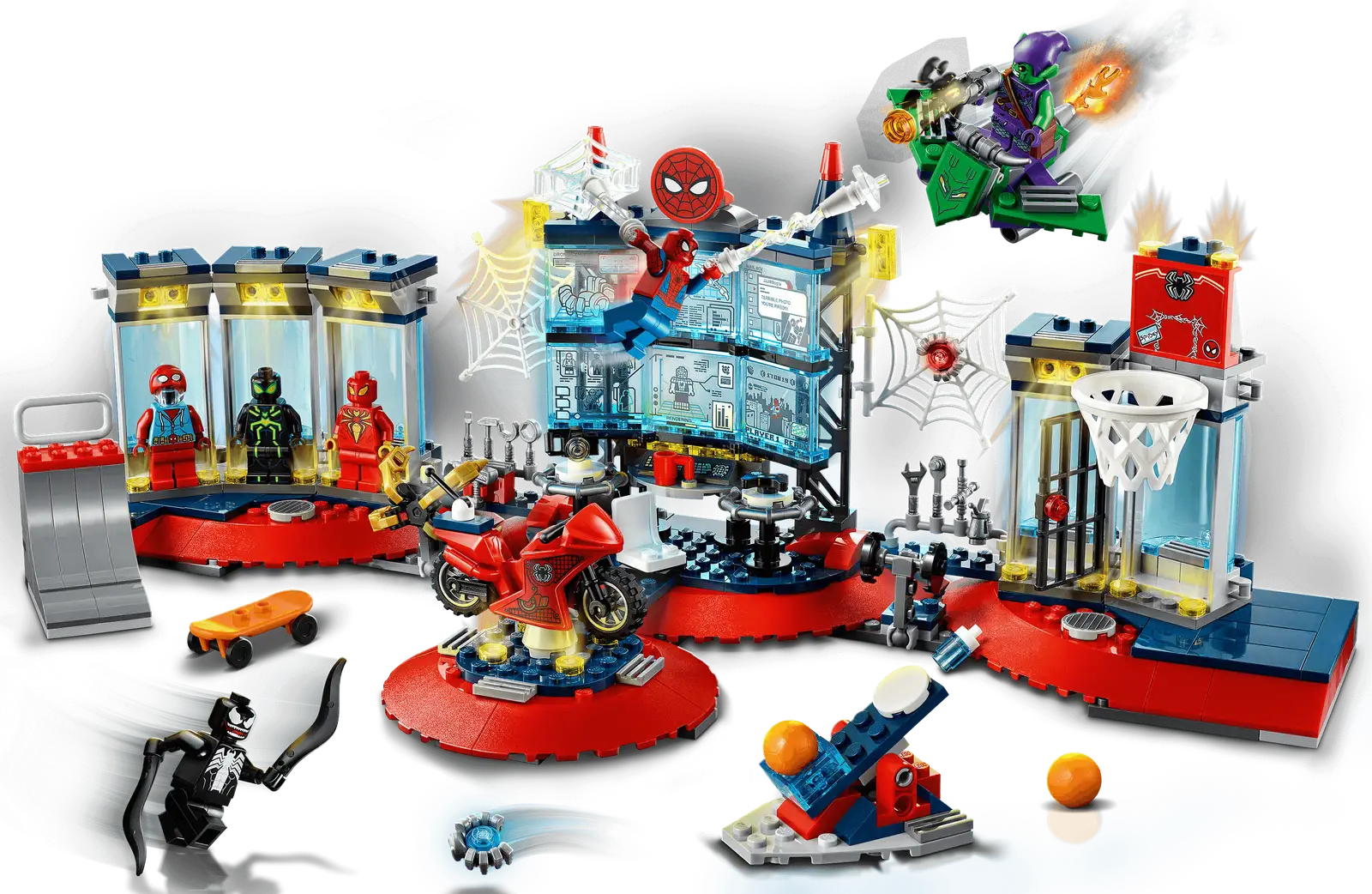 LEGO Marvel Attack on the Spider Lair Set (76175)