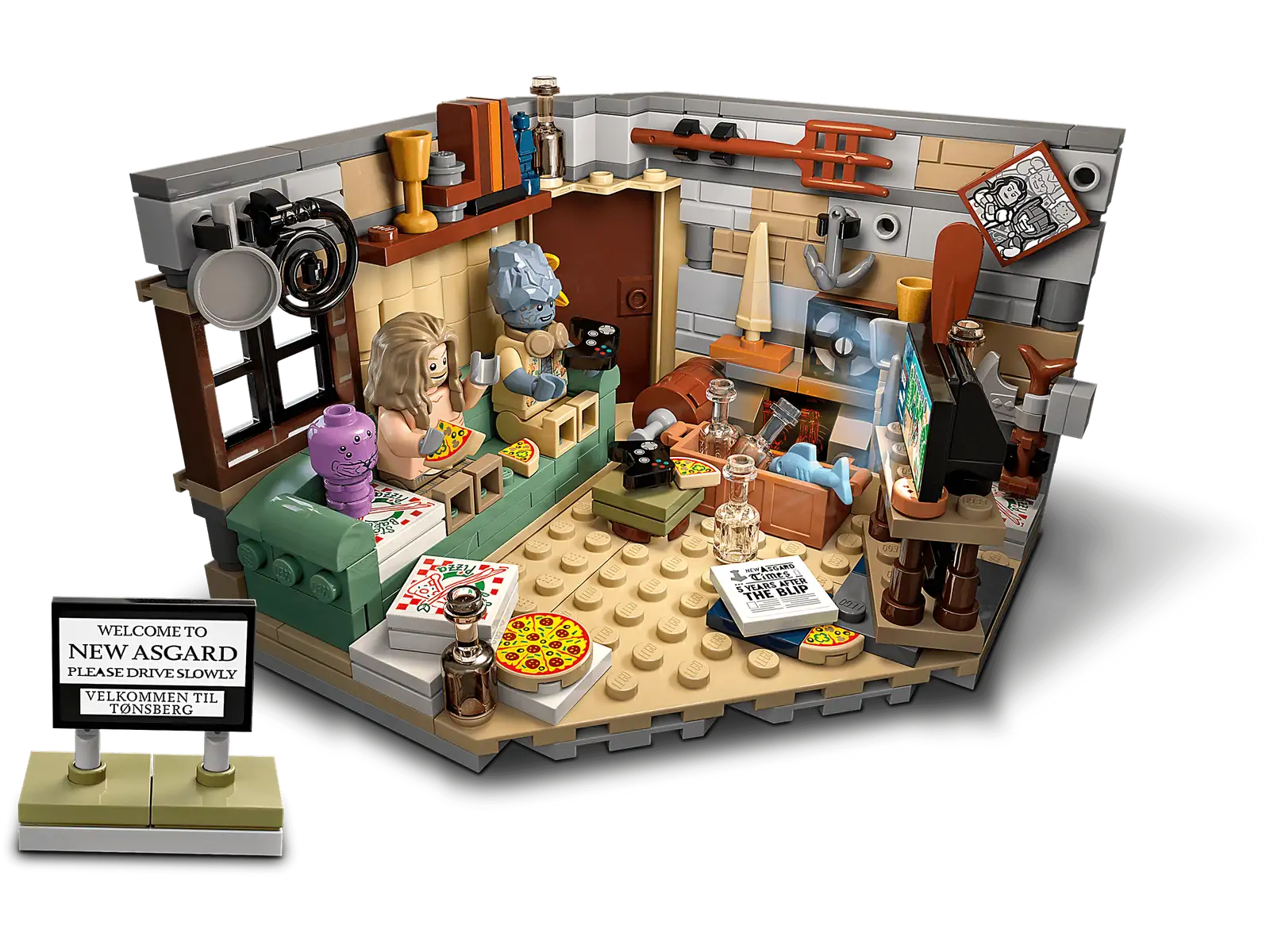 LEGO Marvel Bro Thor’s New Asgard Set (76200)
