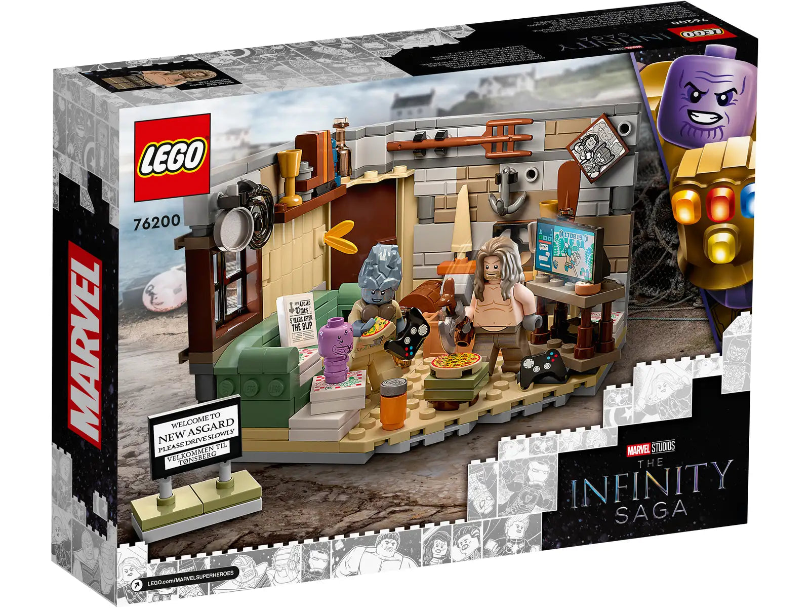 LEGO Marvel Bro Thor’s New Asgard Set (76200)