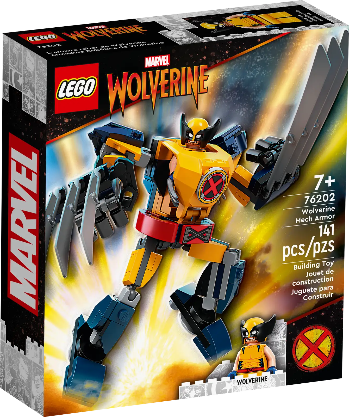 LEGO Marvel Wolverine Mech Armor Set (76202)