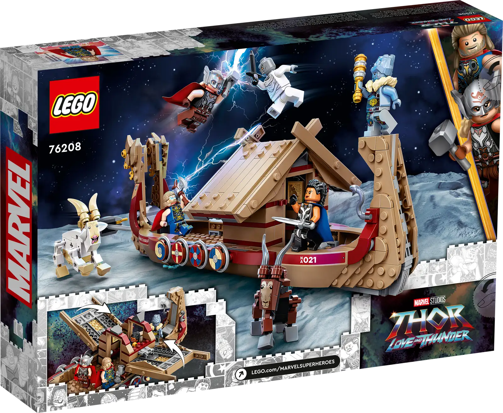 LEGO Marvel The Goat Boat Set (76208)