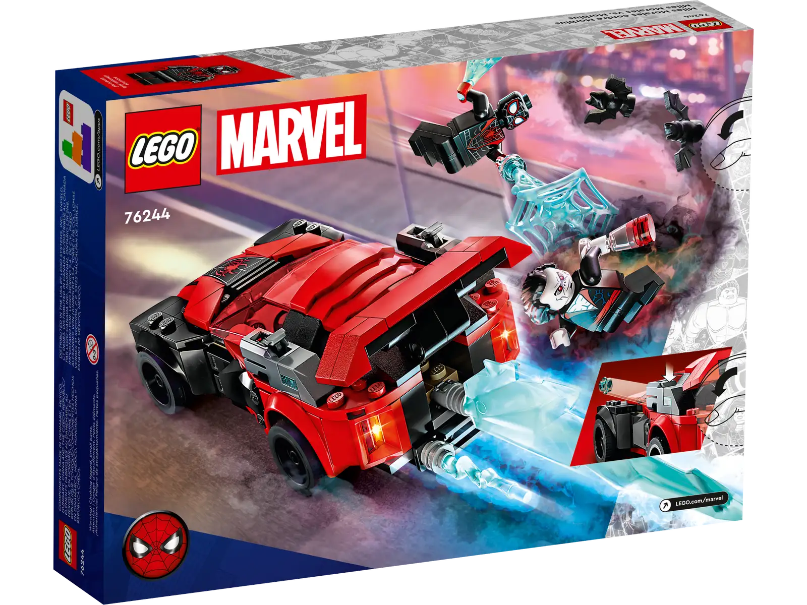 LEGO Marvel Miles Morales vs. Morbius Set (76244)