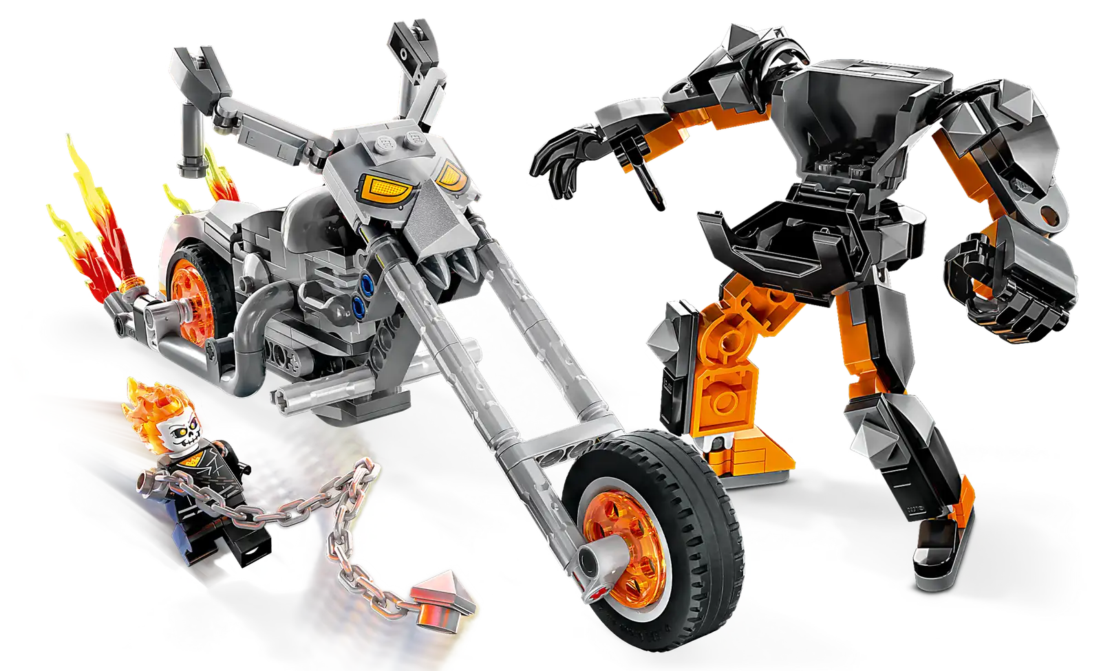LEGO Marvel Ghost Rider Mech & Bike Set (76245)