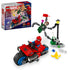 LEGO Marvel Motorcycle Chase: Spider-Man vs. Doc Ock Building Toy Set (76275)