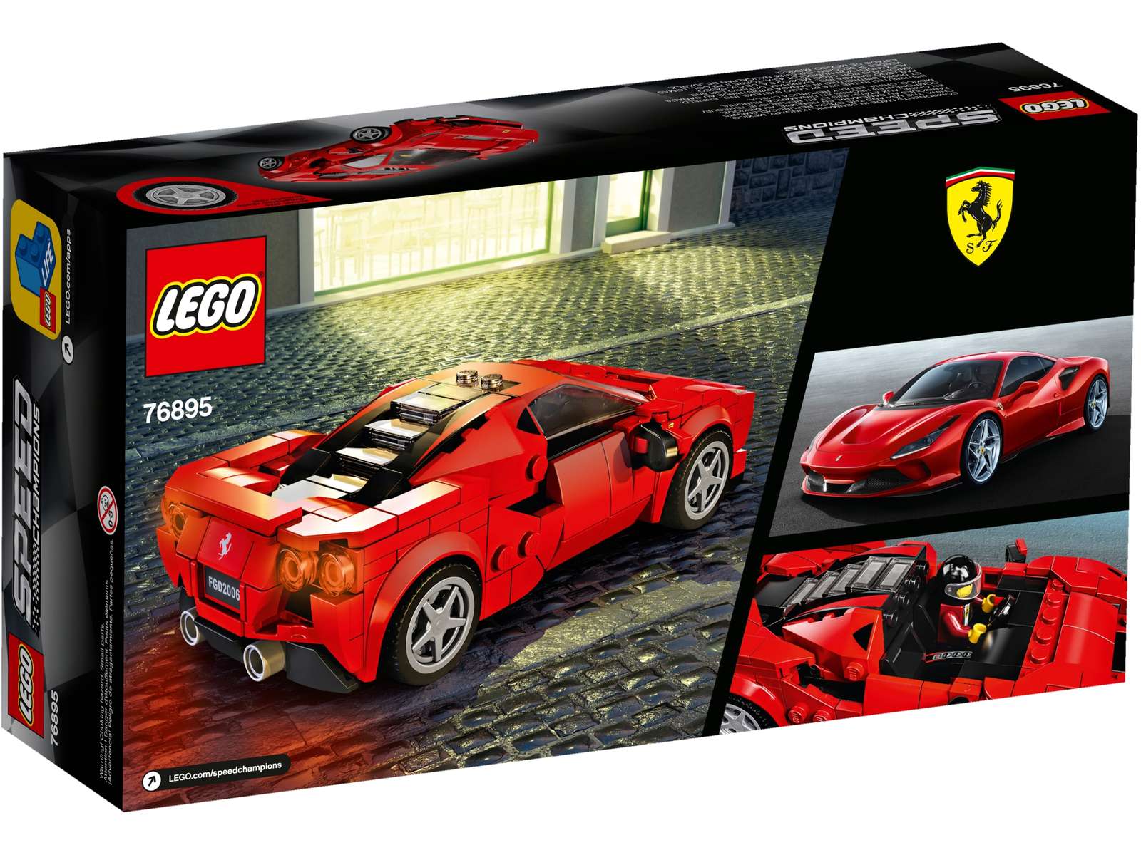 LEGO Speed Champions Ferrari F8 Tributo Set (76895)