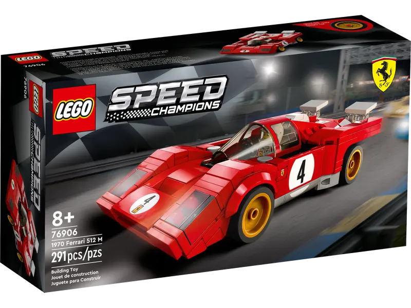 LEGO Speed Champions 1970 Ferrari 512 M Set (76906)