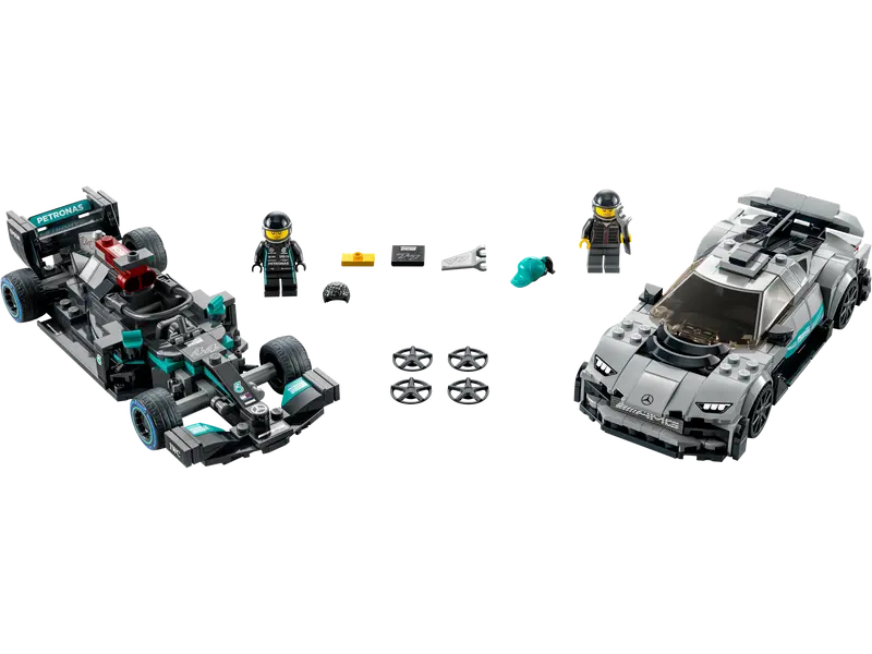 LEGO Speed Champions Mercedes-AMG F1 W12 E Performance & Mercedes-AMG Proj6ect One Set (76909)