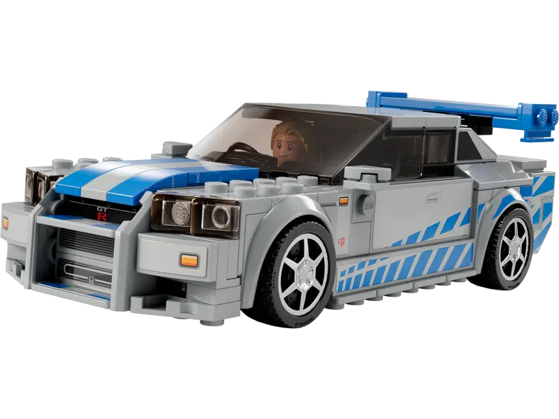 LEGO Speed Champions 2 Fast 2 Furious Nissan Skyline GT-R (R34) Set (76917)