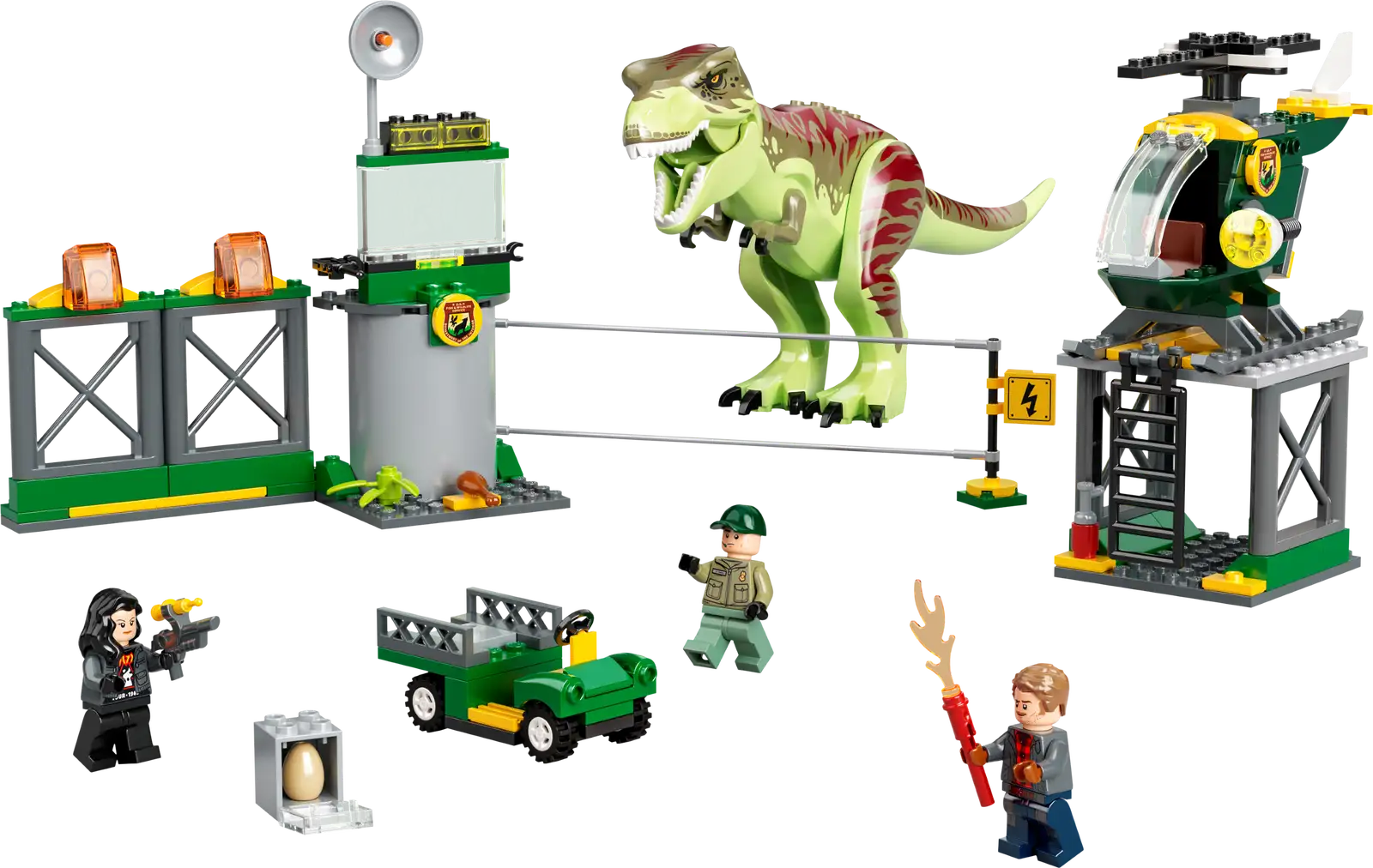 T.rex Dinosaur Breakout - LEGO Jurassic World Set (76944)