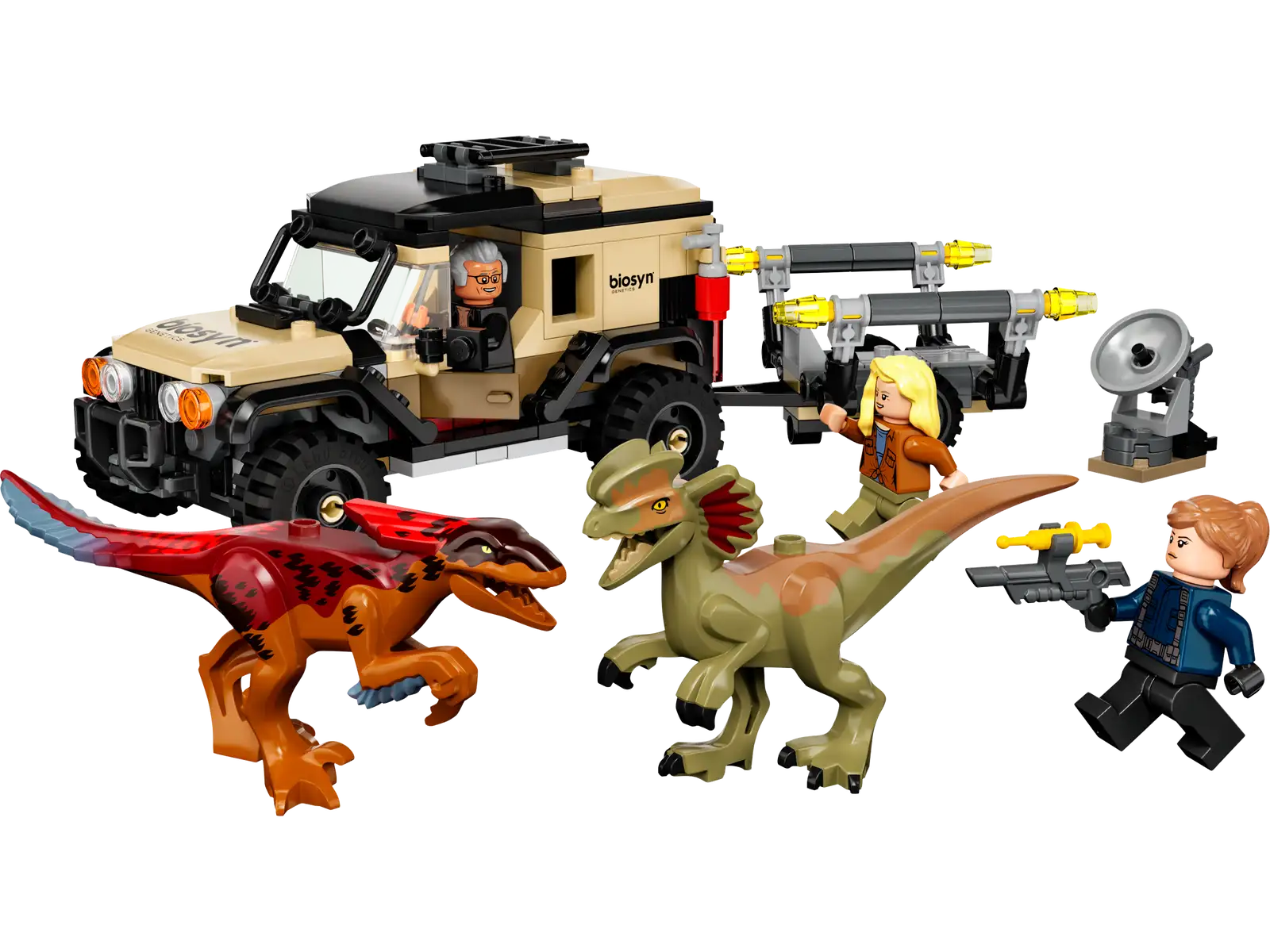 Pyroraptor & Dilophosaurus Transport - LEGO Jurassic World Set (76951)