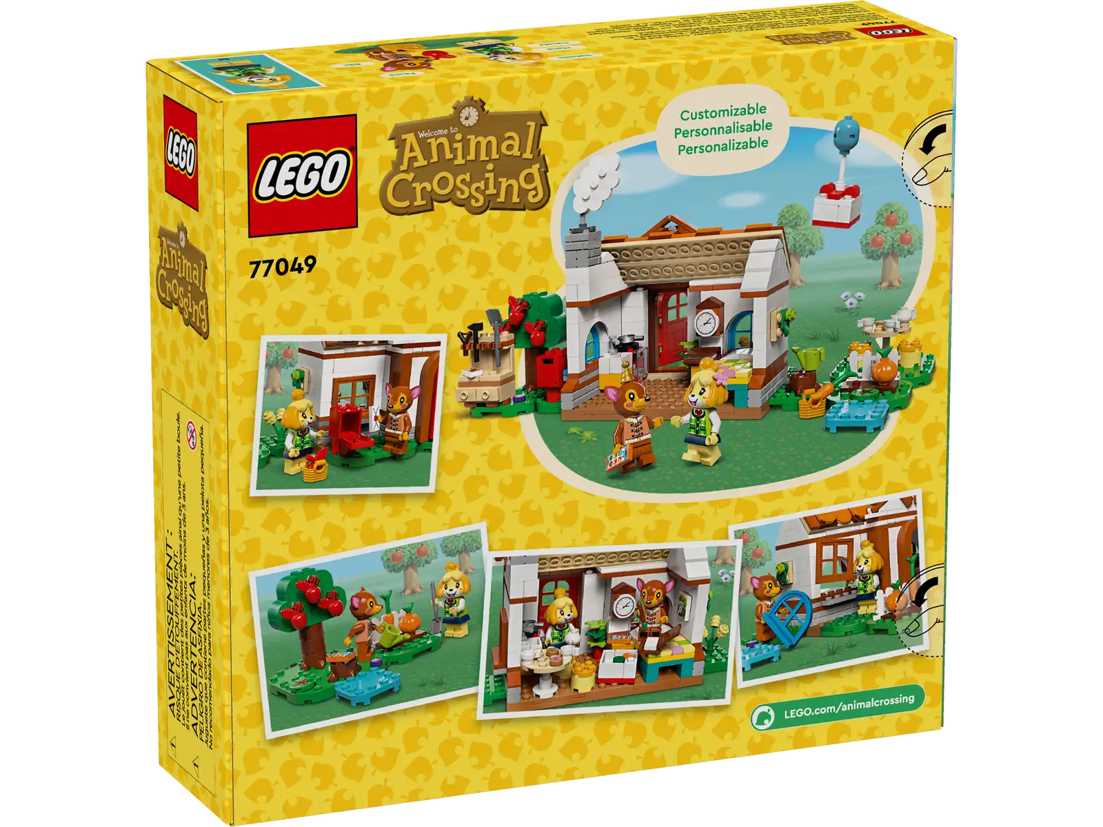 LEGO Animal Crossing Isabelle's House Visit (77049)