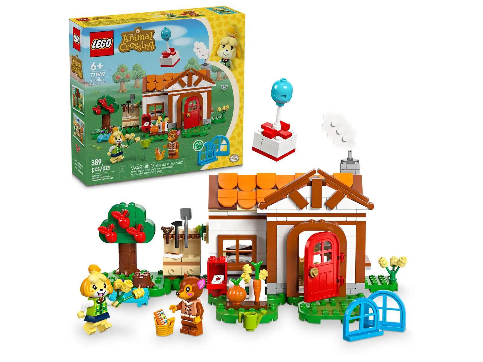 LEGO Animal Crossing Isabelle's House Visit (77049)
