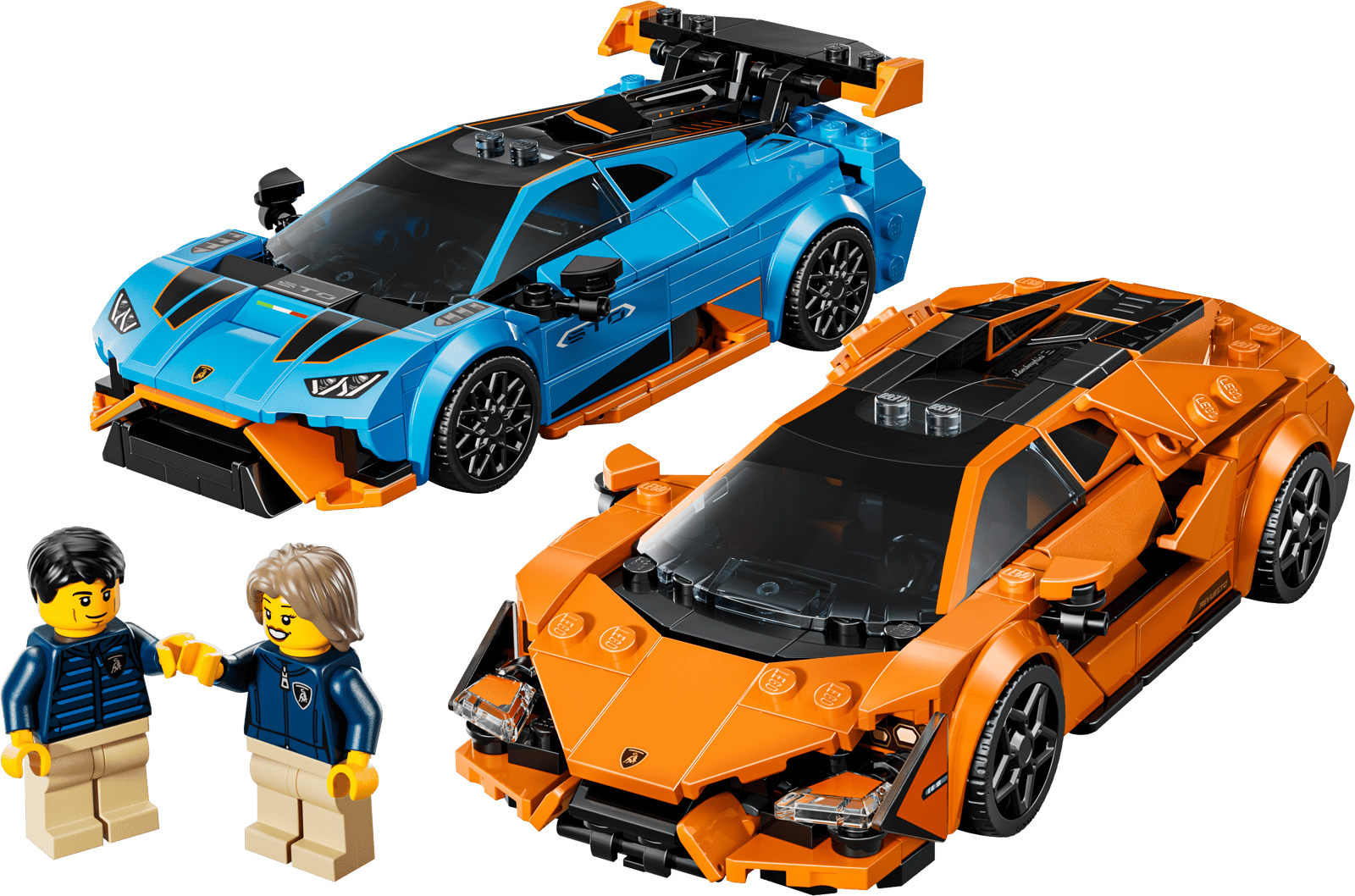 LEGO Speed Champions Lamborghini Revuelto & Huracán STO Set (77238)