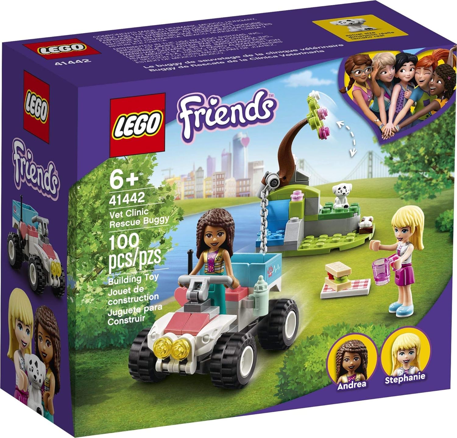 [Sealed, Damaged Box] Vet Clinic Rescue Buggy - LEGO Friends Set (41442) [RETIRED]