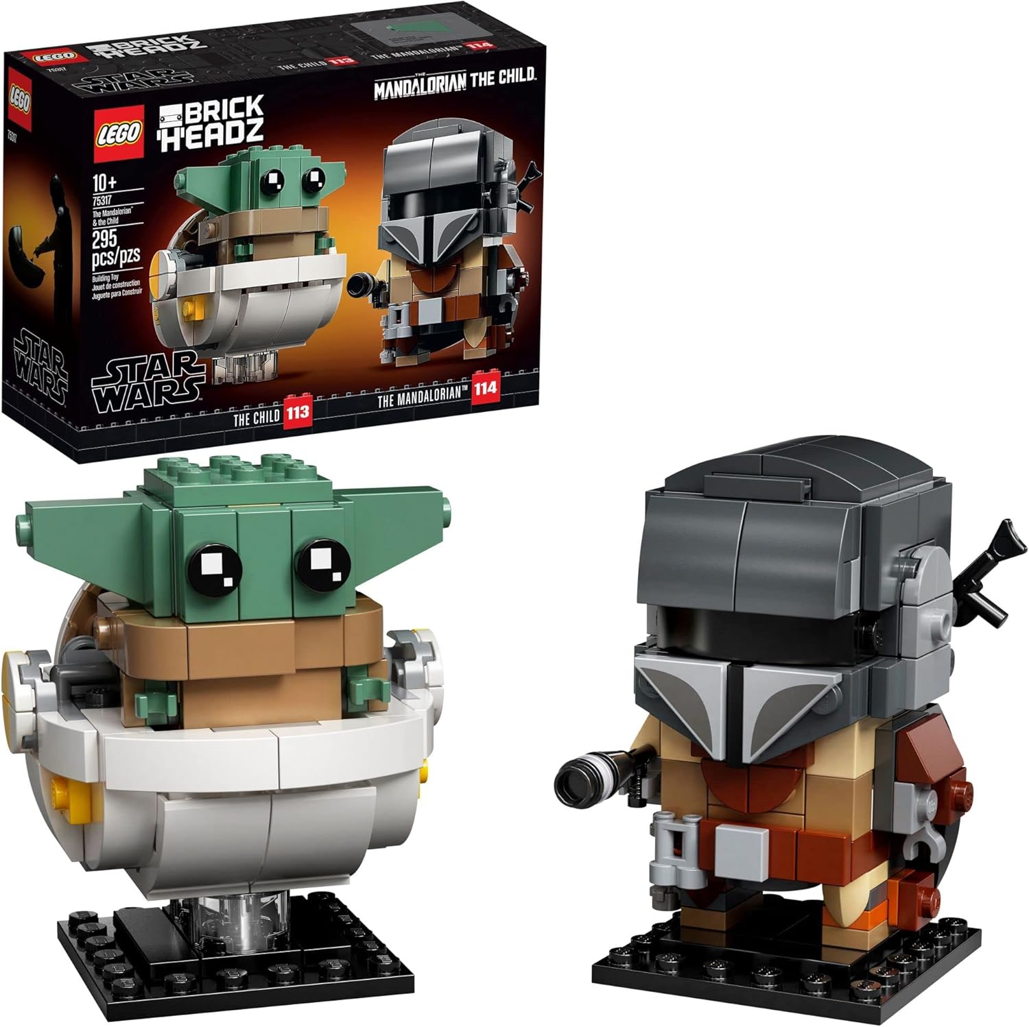 The Mandalorian & the Child - LEGO BrickHeadz Set (75317) [RETIRED]