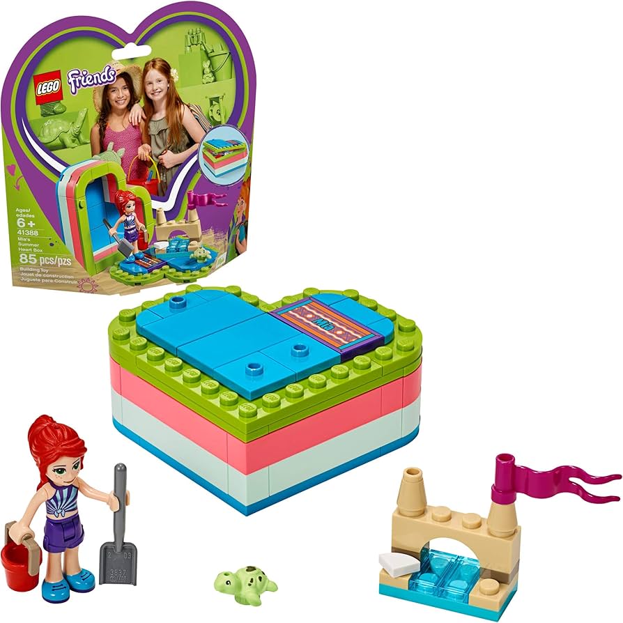 Mia's Summer Heart Box - LEGO Friends Set (41388) [RETIRED]