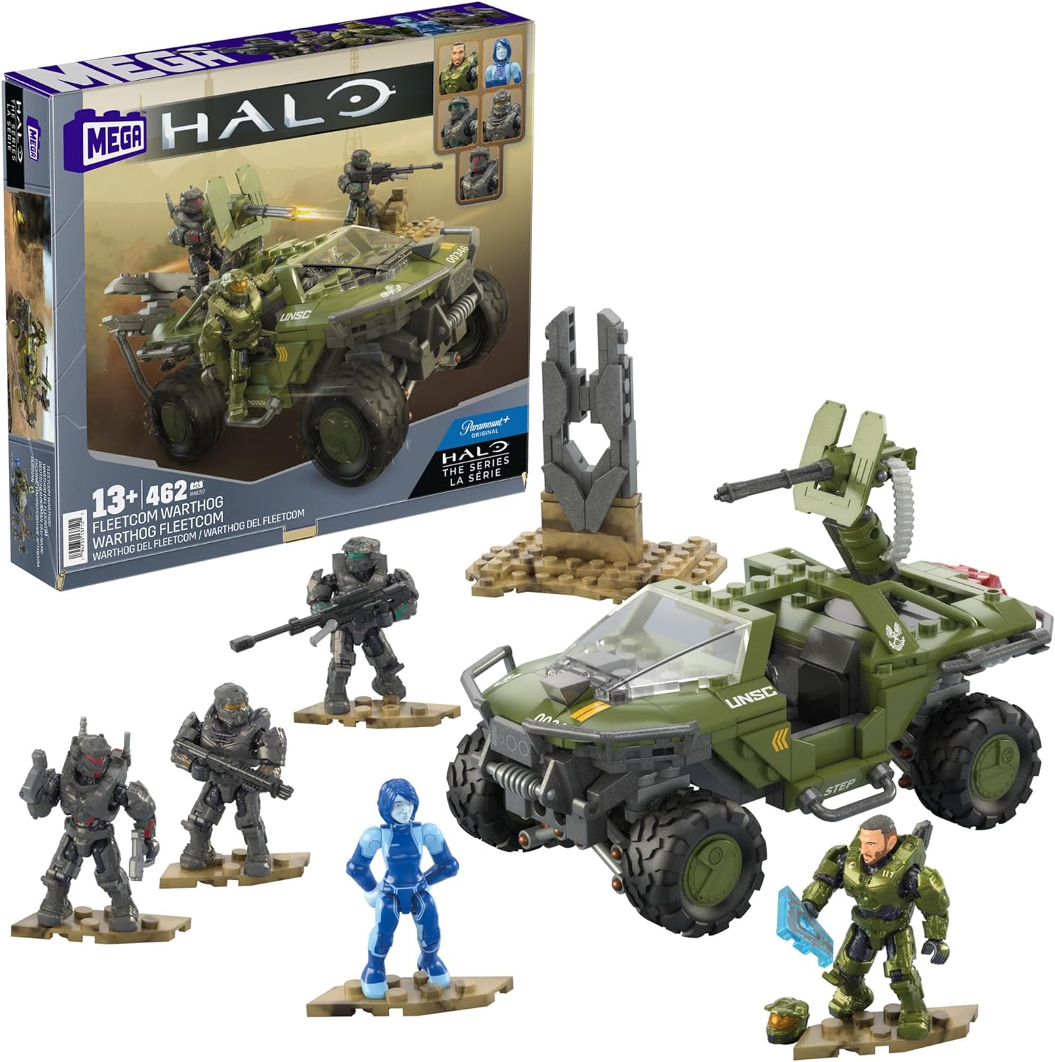 HALO Mega Construx Fleetcom Warthog Set (HCN57)