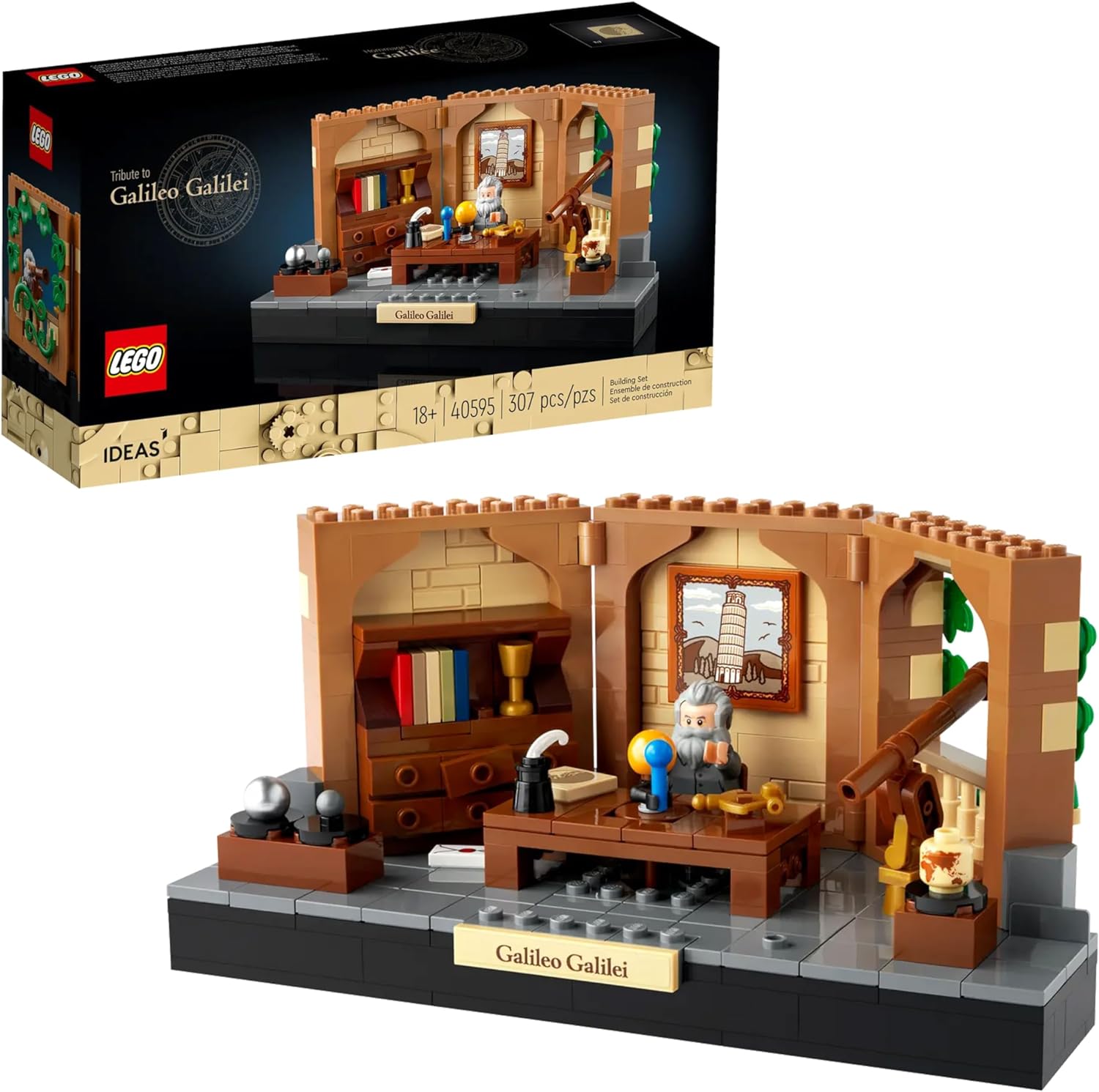 LEGO Ideas Tribute to Galileo Galilei GWP Set (40595)