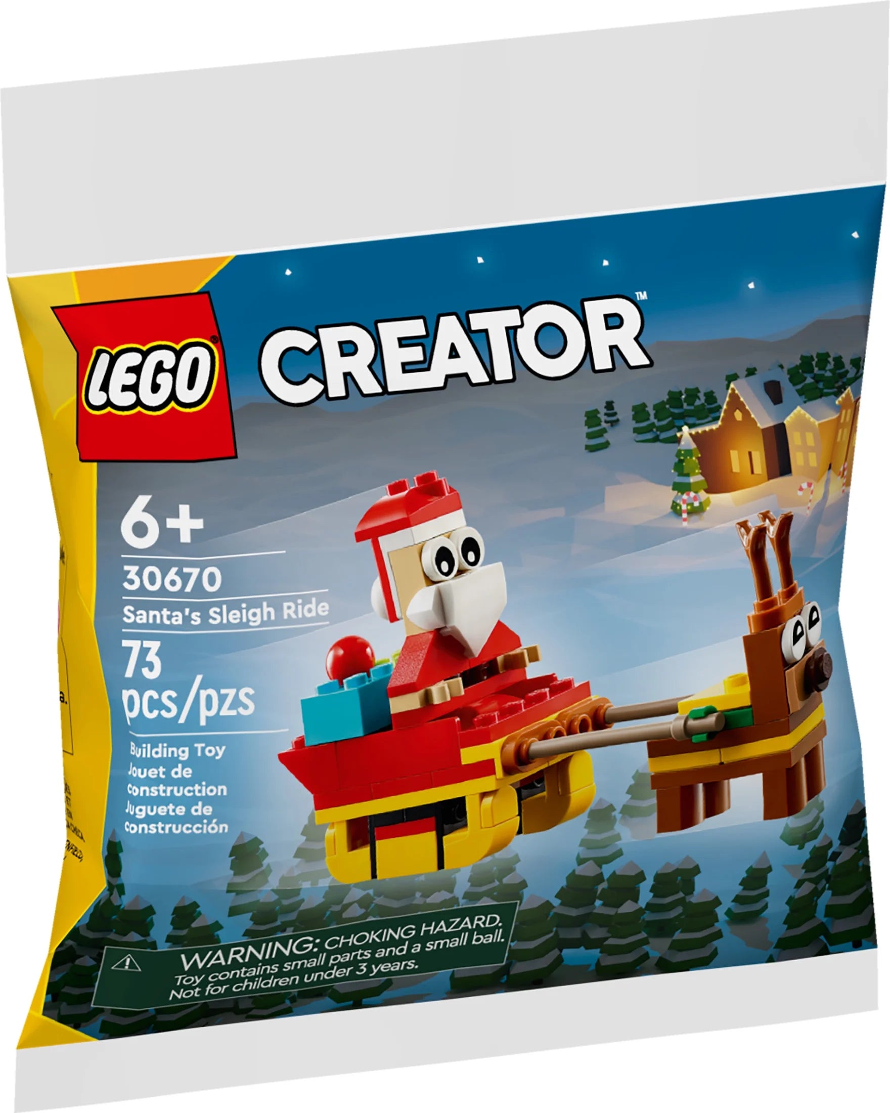 LEGO Creator Santa's Sleigh Ride Polybag Set (30670)