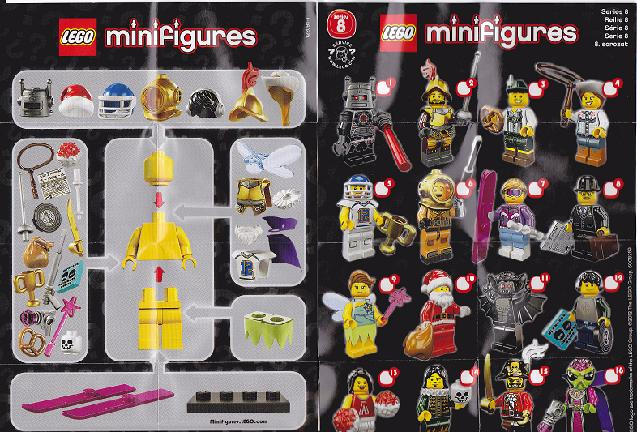 Series 8 Blind Bag - LEGO Collectible Minifigure (8833)