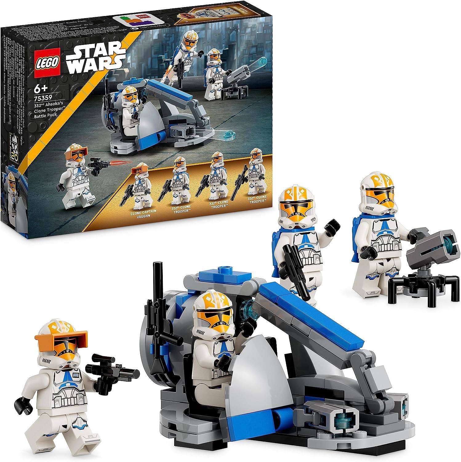 332nd Ahsoka's Clone Trooper Battle Pack - LEGO Star Wars Set (75359)