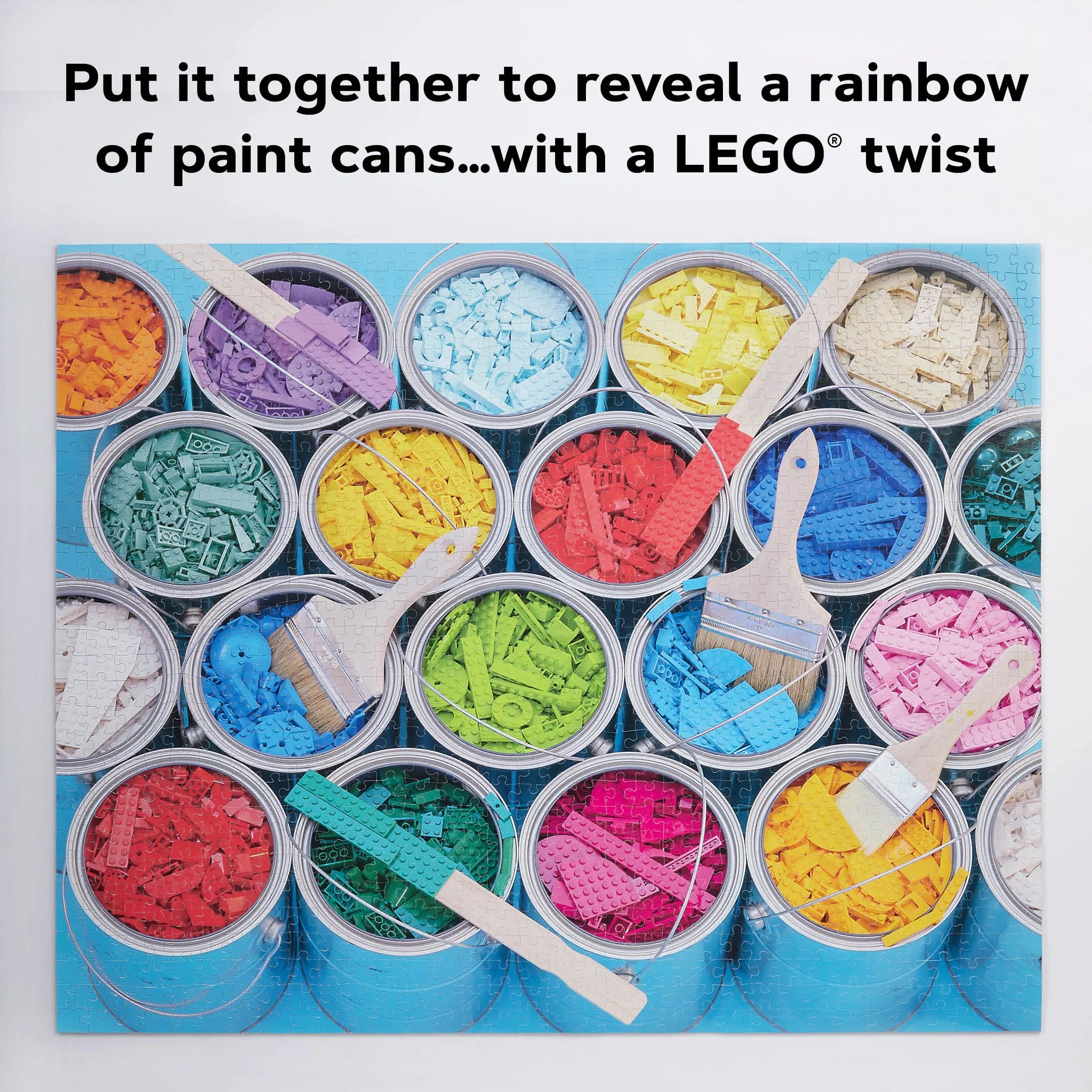 LEGO Paint Party 1000-Piece Puzzle