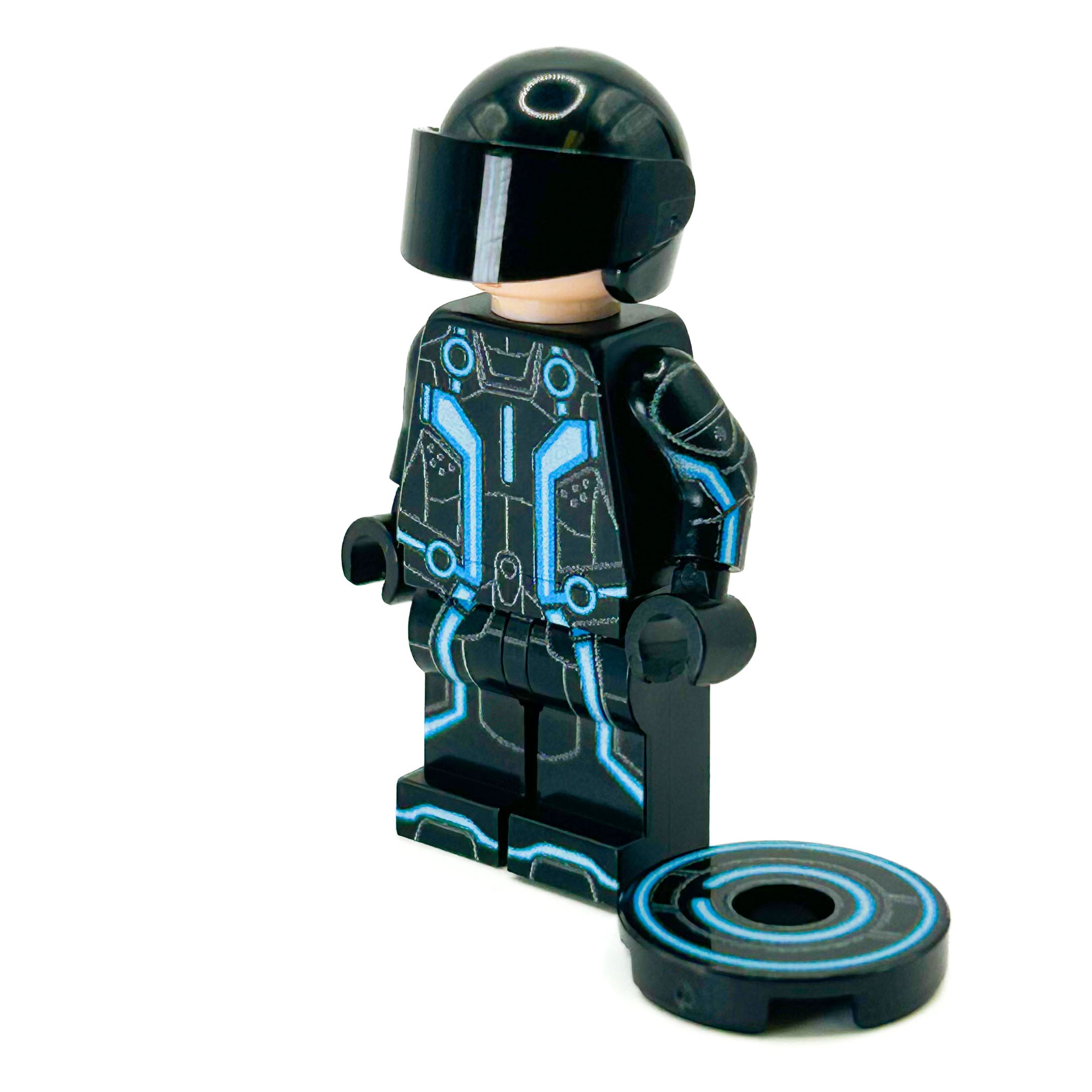 BLOK Sam Minifig made using LEGO parts - B3 Customs