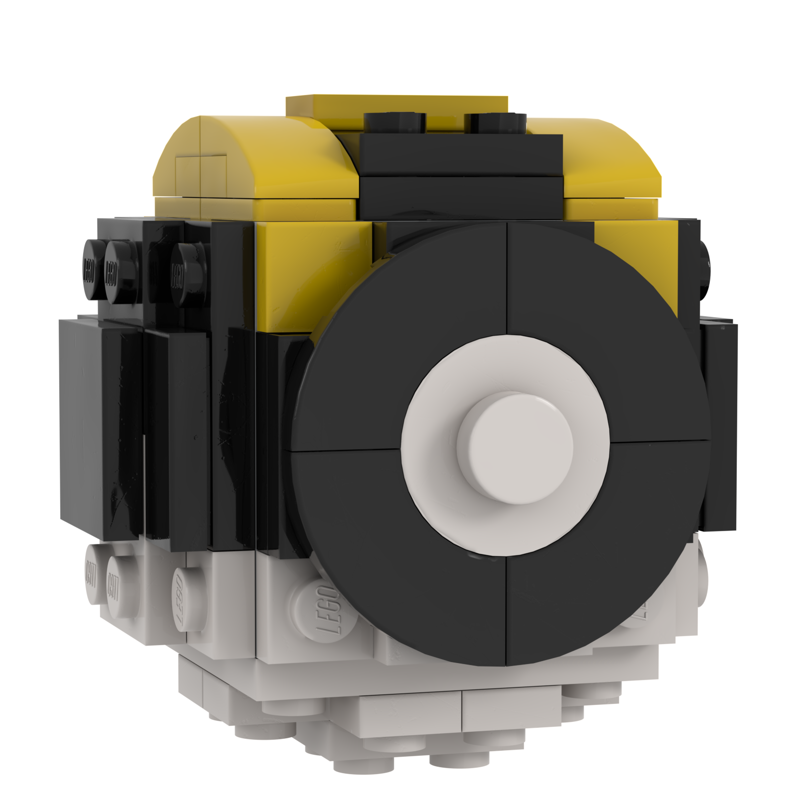 Custom Ultra Pokeball made using LEGO parts