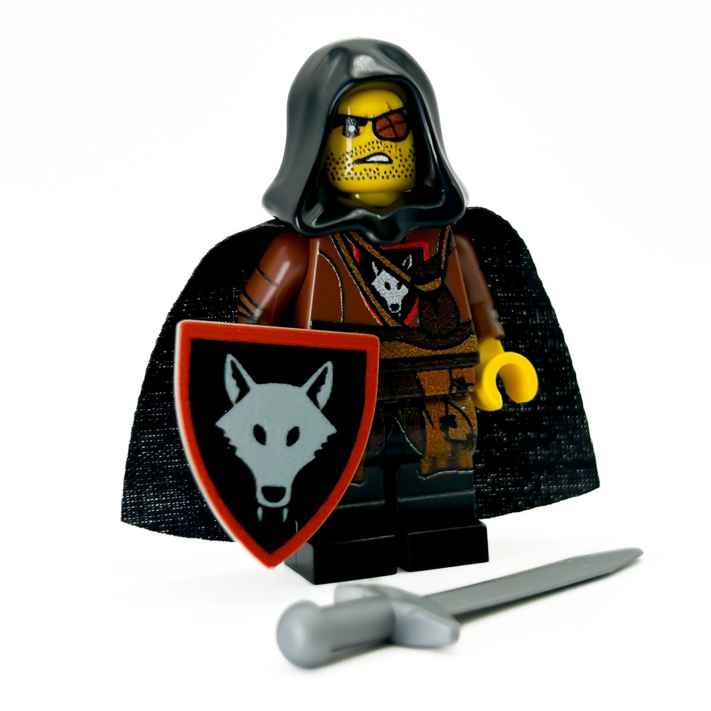 Wolfpack Leader Custom Minifig  - B3 Customs