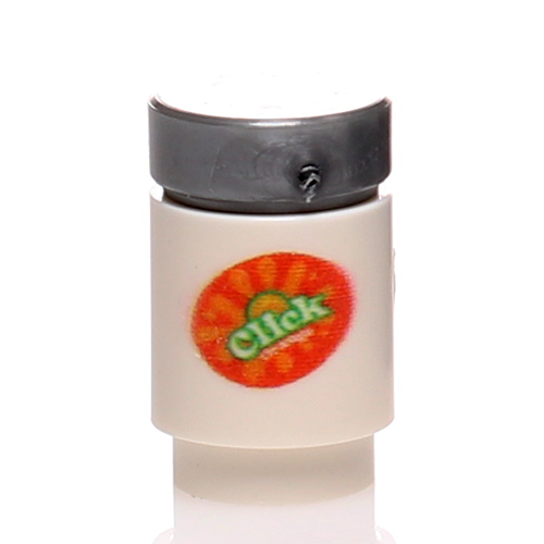 B3 Customs® Printed Click Orange Soda Can – The Brick Show Shop