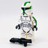 Custom 41st Clone Trooper (Green, Phase 1) Minifig made using LEGO parts - B3 Customs