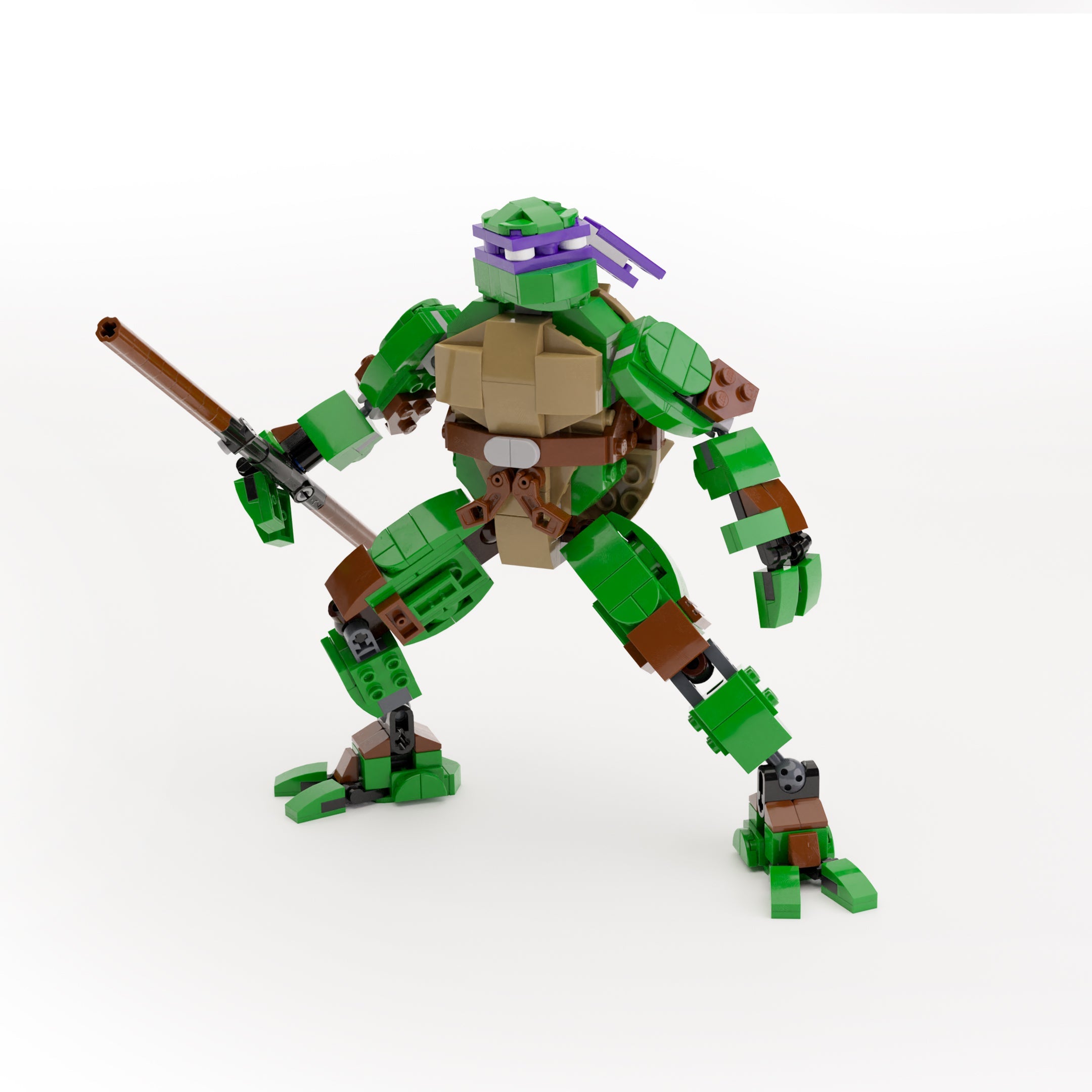 Donatello - Custom TMNT Figure made using LEGO® parts