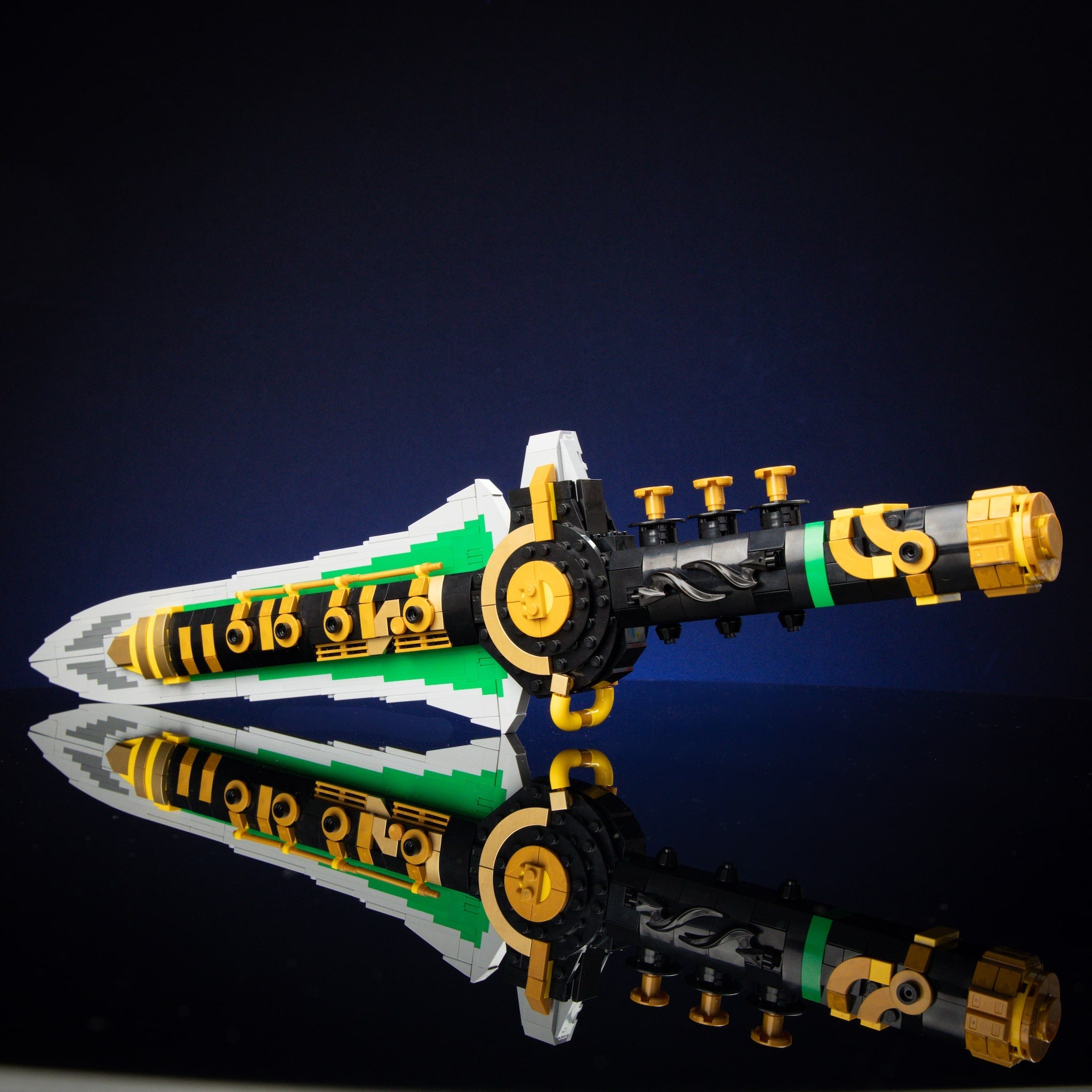 Dragon Dagger Life-Sized Replica made using LEGO parts - BrickerBuilds