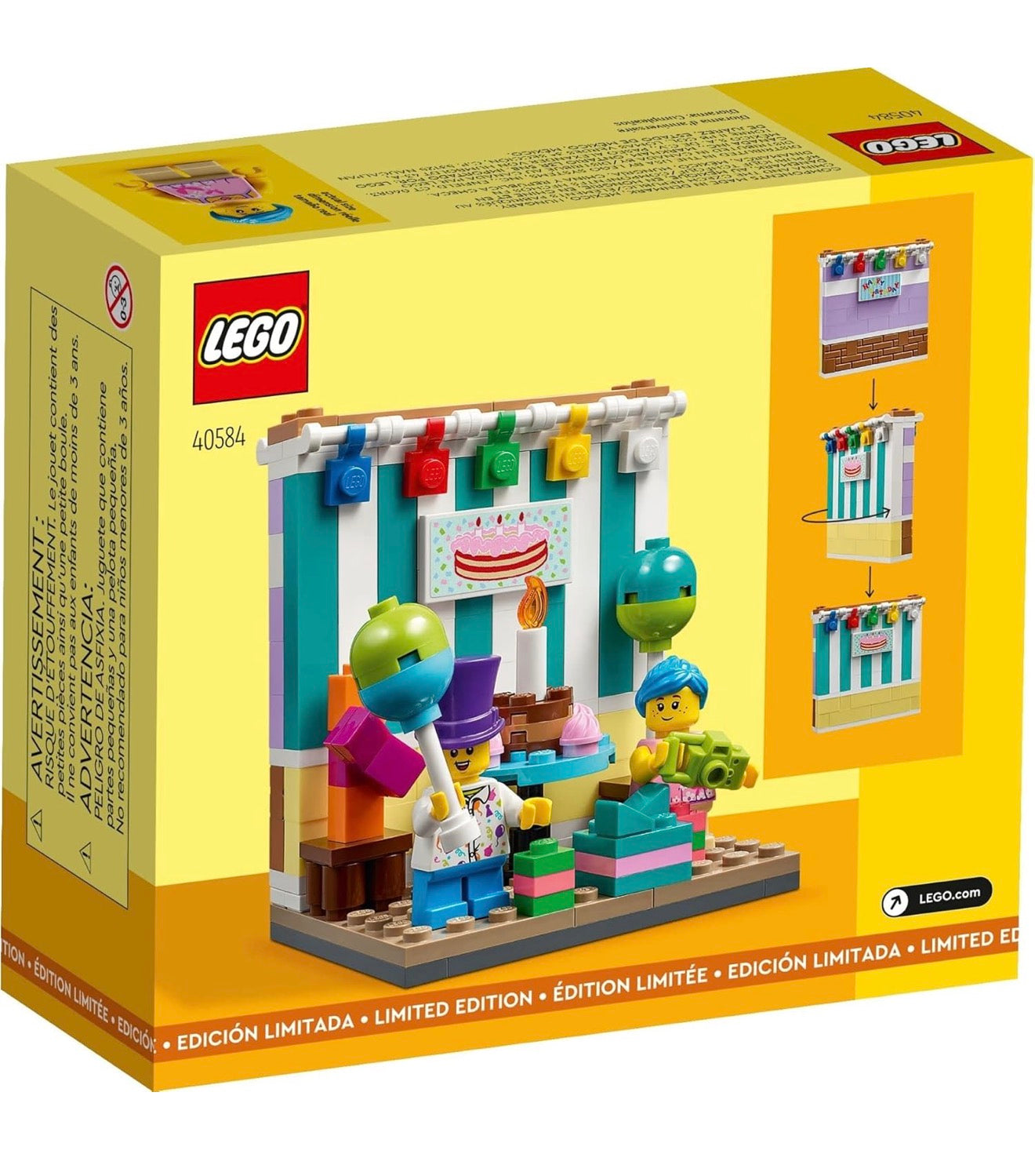 LEGO Birthday Diorama Set (40584)