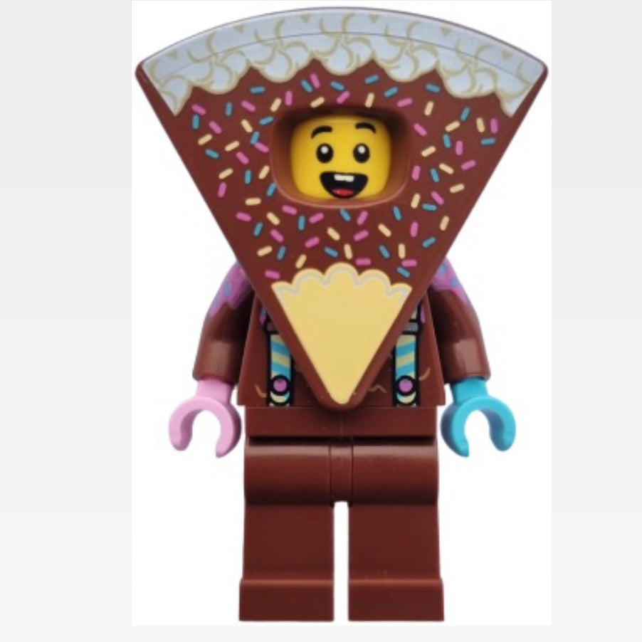 LEGO Chocolate Cake Suit Guy Minifigure