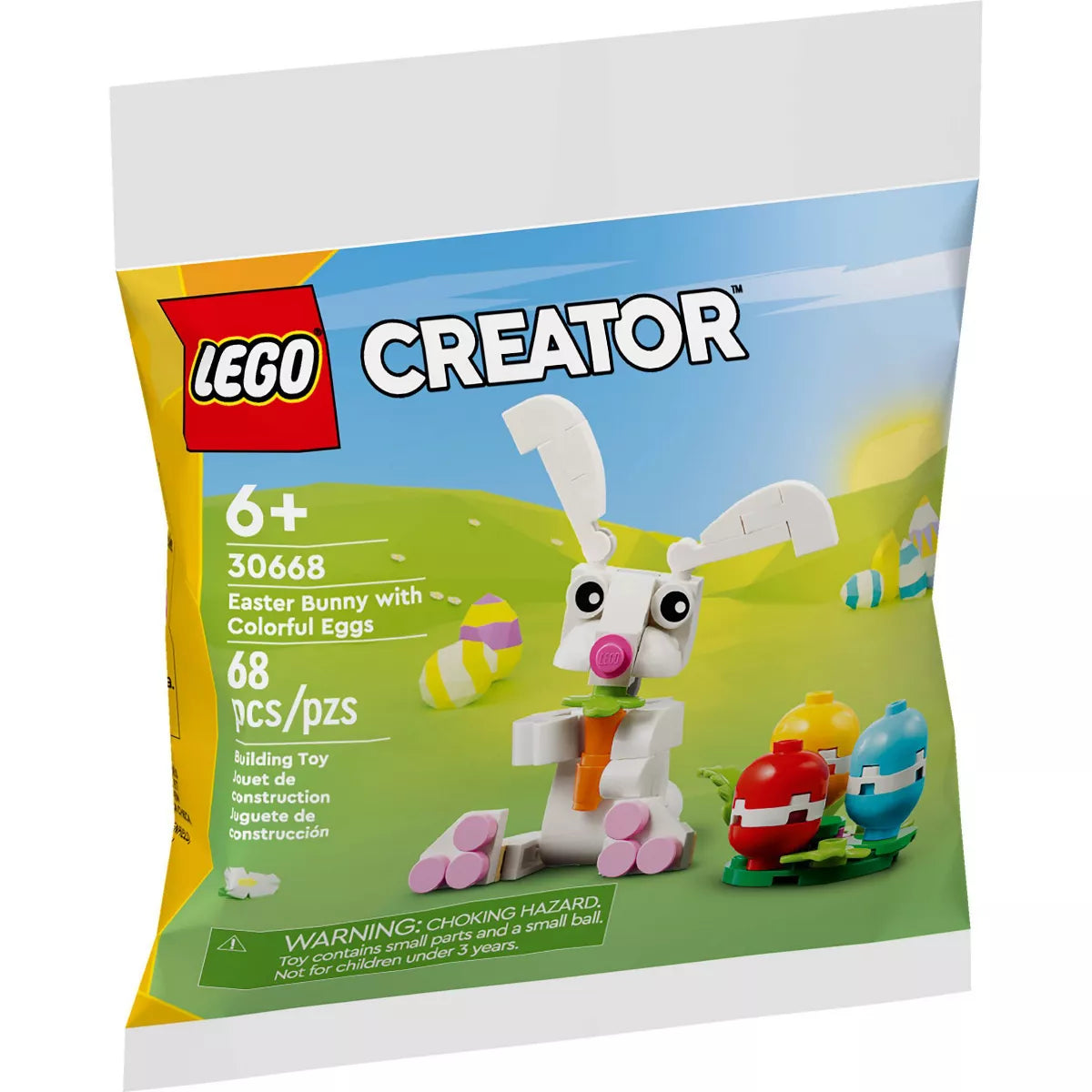 Easter Bunny with Colorful Eggs - LEGO Creator Polybag Set (30668)