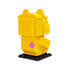 Golden Friendship Bear Brickheadz made using LEGO parts