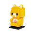 Golden Friendship Bear Brickheadz made using LEGO parts