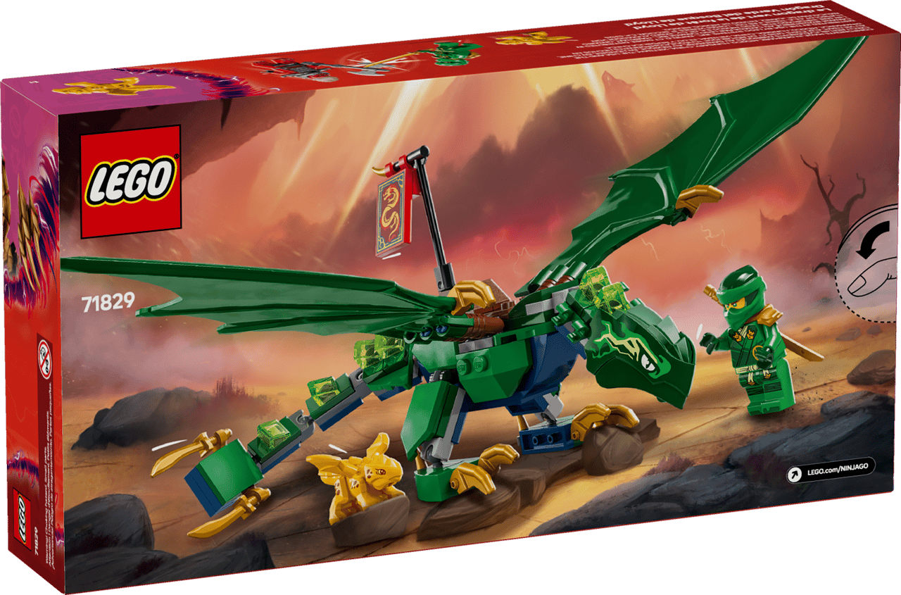 LEGO Ninjago Lloyd’s Green Forest Dragon Set (71829)