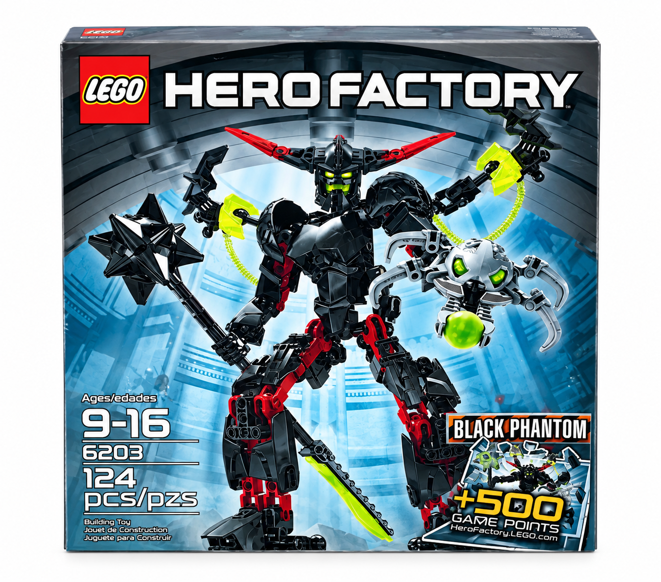 LEGO Hero Factory Black Phantom Set (6203)
