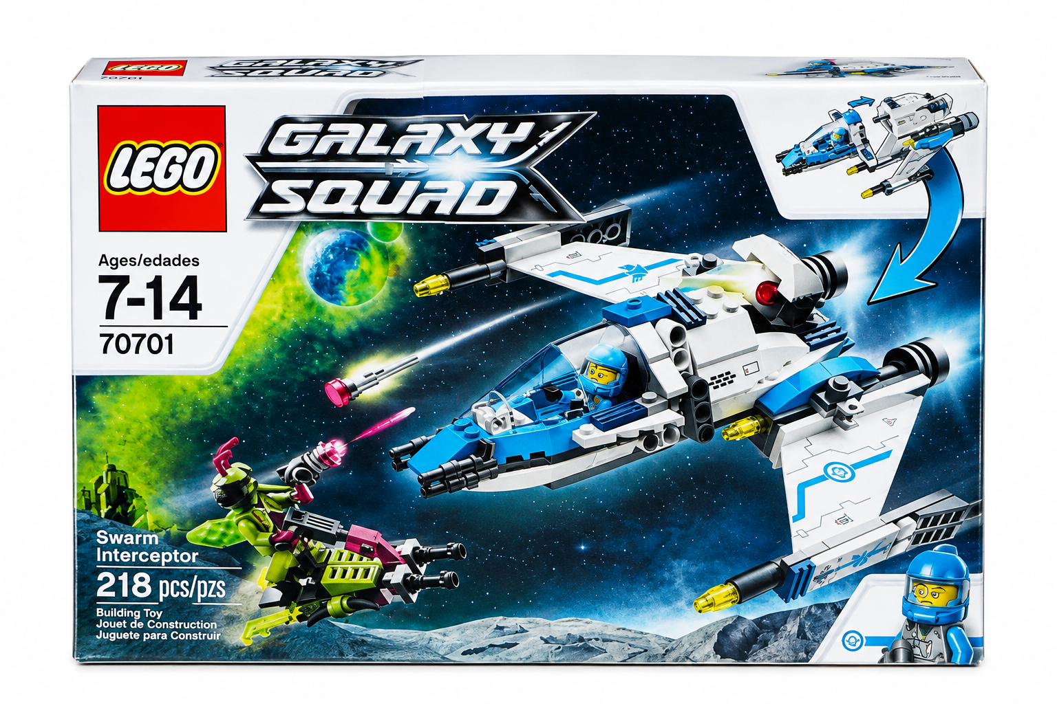 LEGO Galaxy Squad Swarm Interceptor Set (70701)