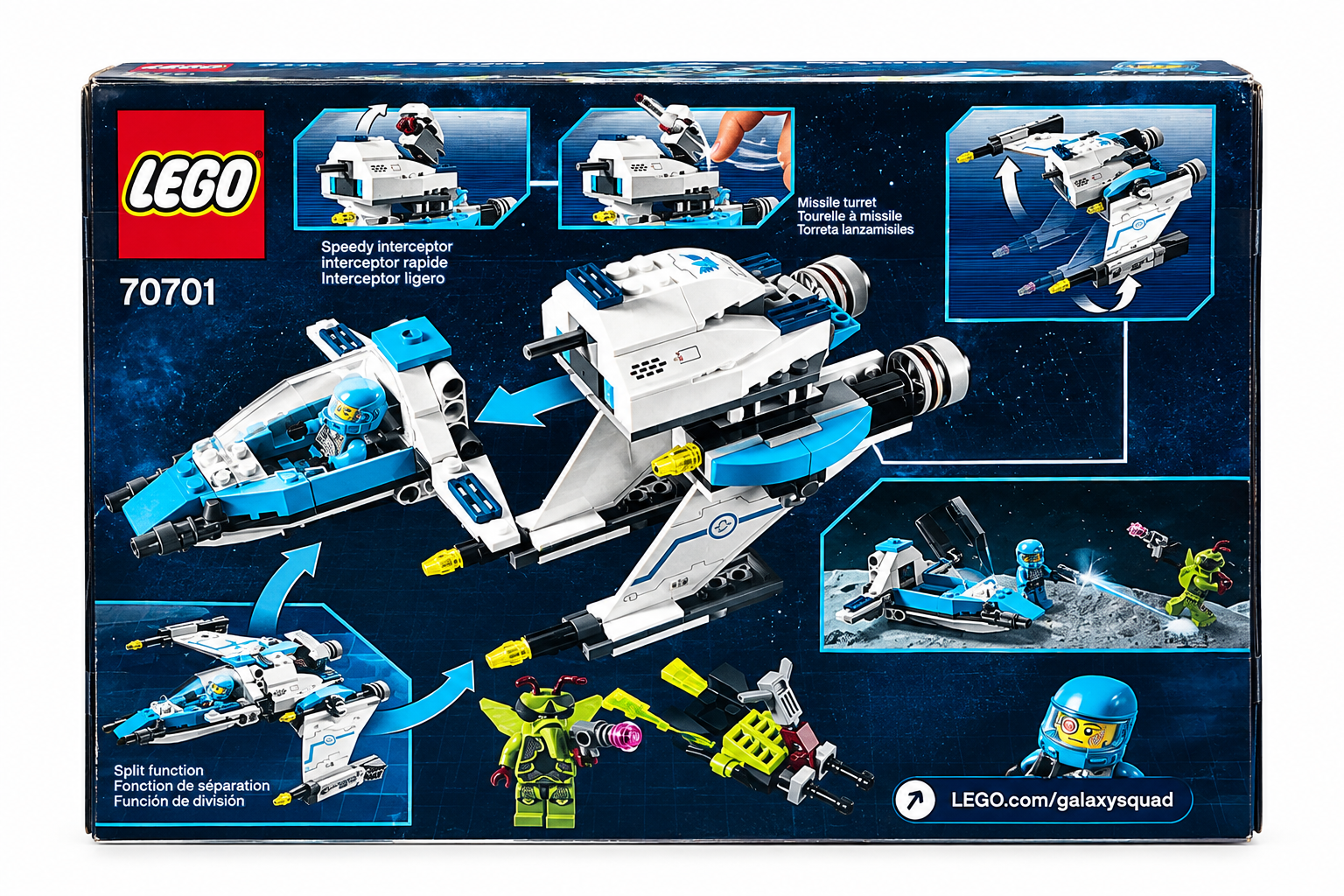 LEGO Galaxy Squad Swarm Interceptor Set (70701)