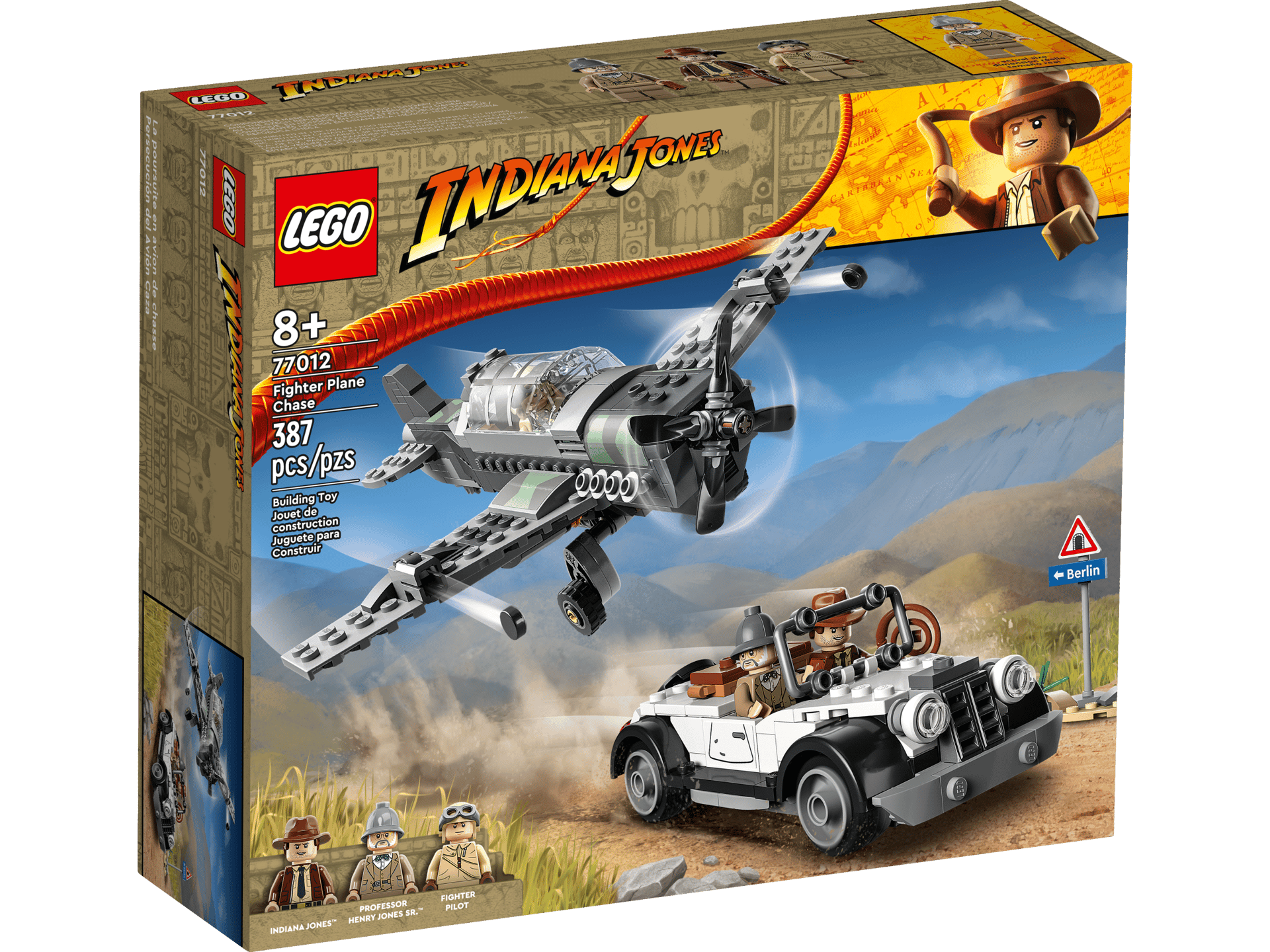 LEGO Indiana Jones Fighter Plane Chase Set (77012)