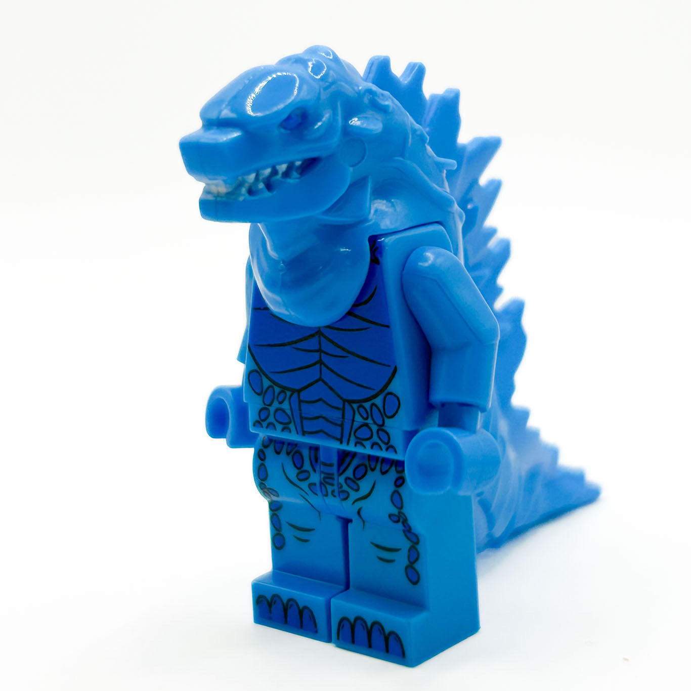 Azure / Blue Godzilla Minifig