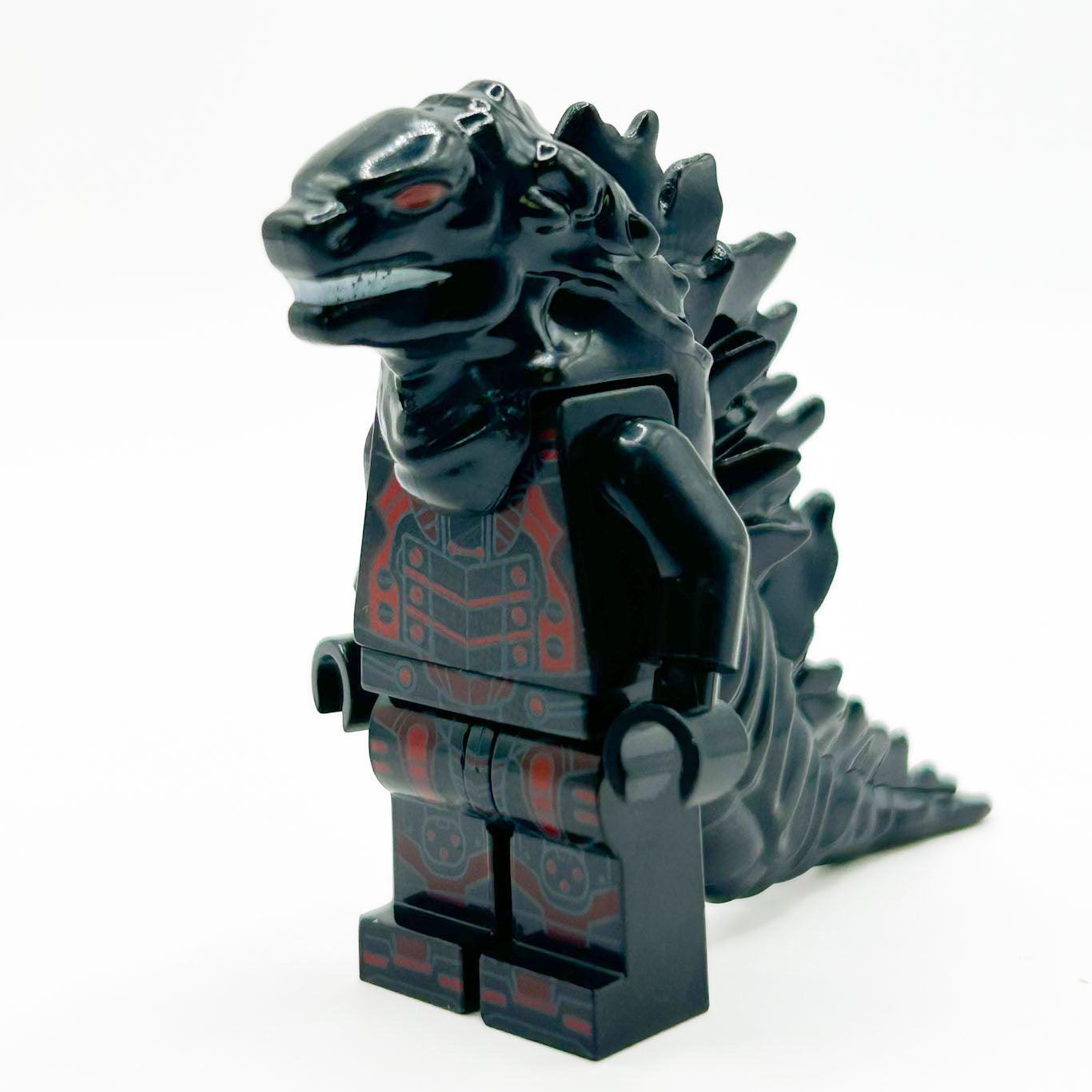 Black w/ Red Markings Godzilla Minifig
