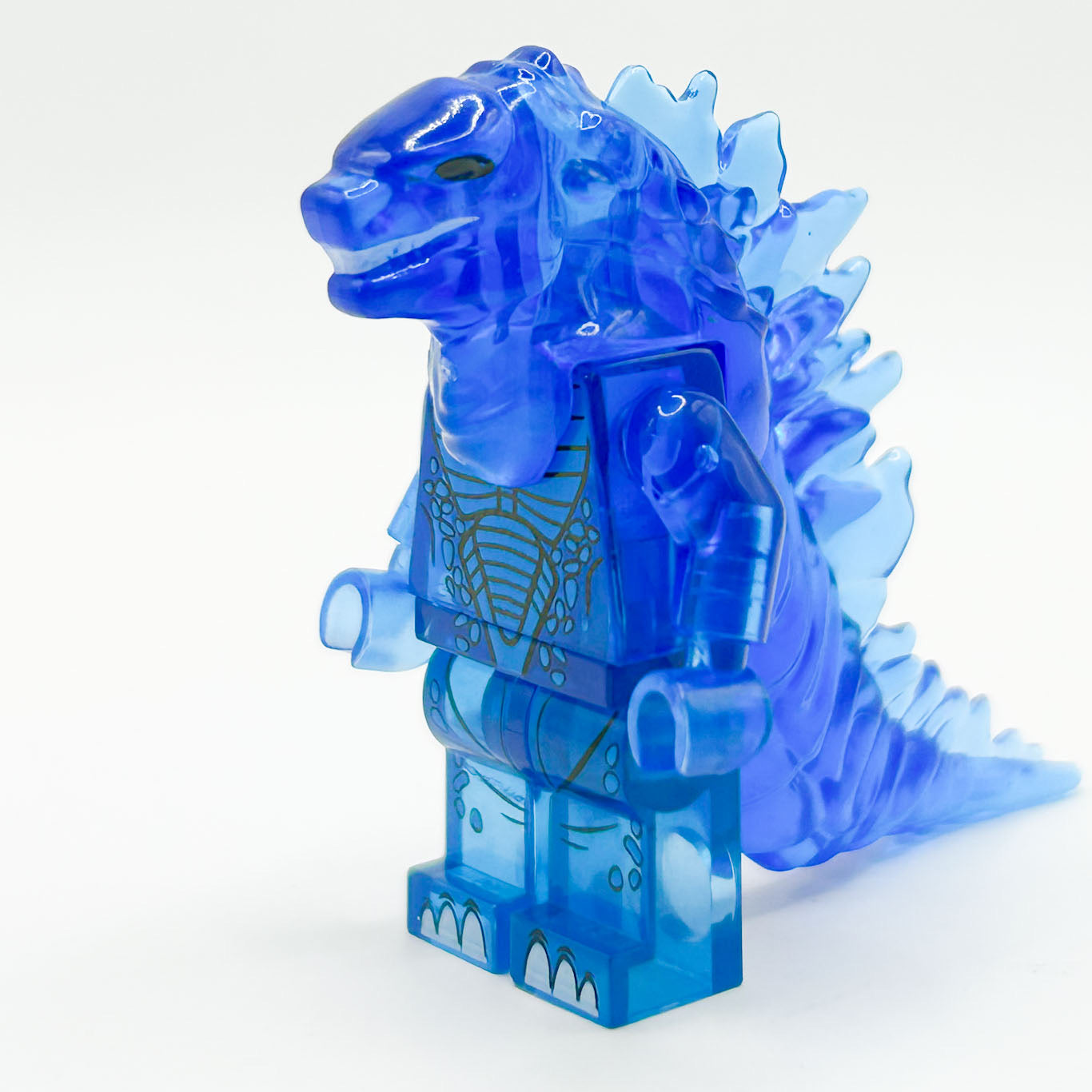 Trans-Blue Godzilla Minifig
