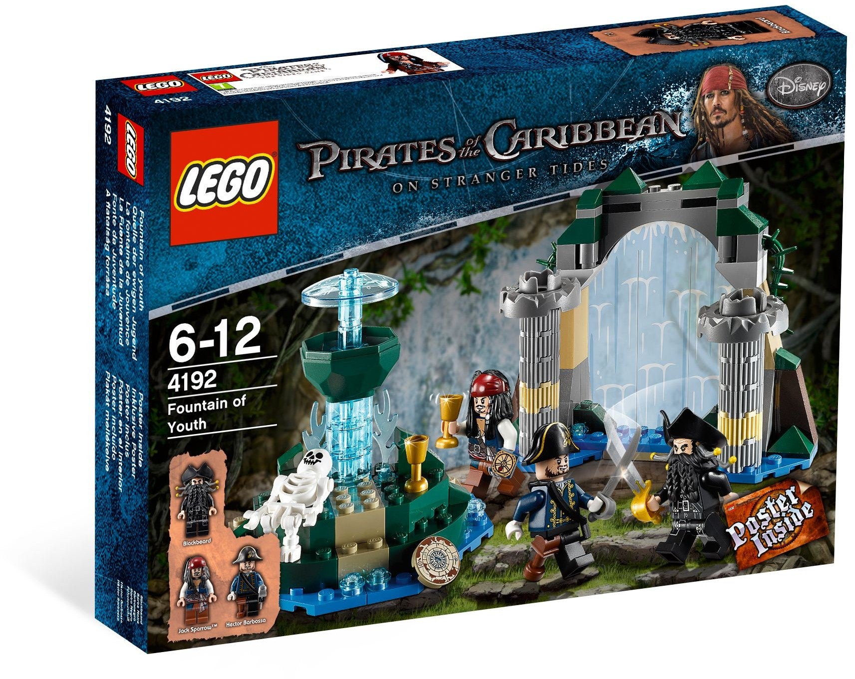 LEGO Pirates of the Caribbean: On Stranger Tides Fountain of Youth Set (4192)
