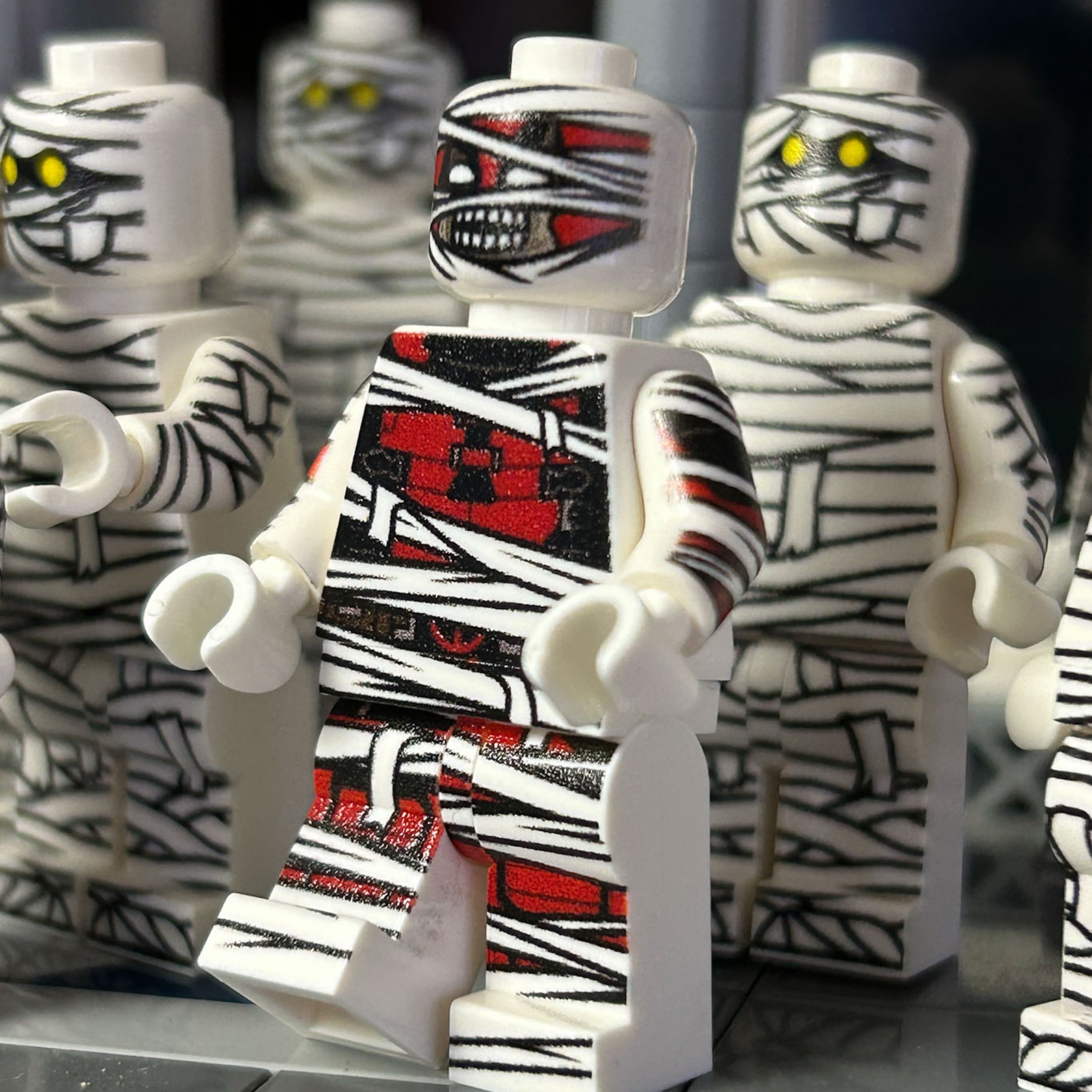 Merc as Mummy Minifig made using LEGO parts